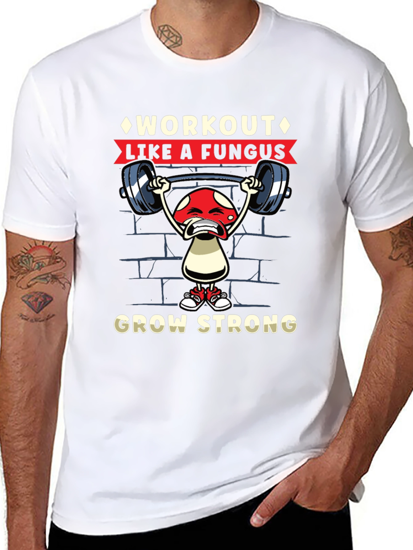 Workout Like a Fungus T-Shirt