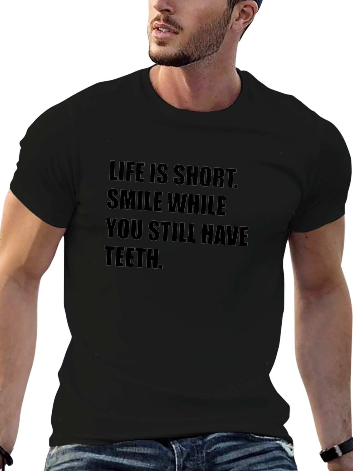 Life Is Short Smile T-Shirt