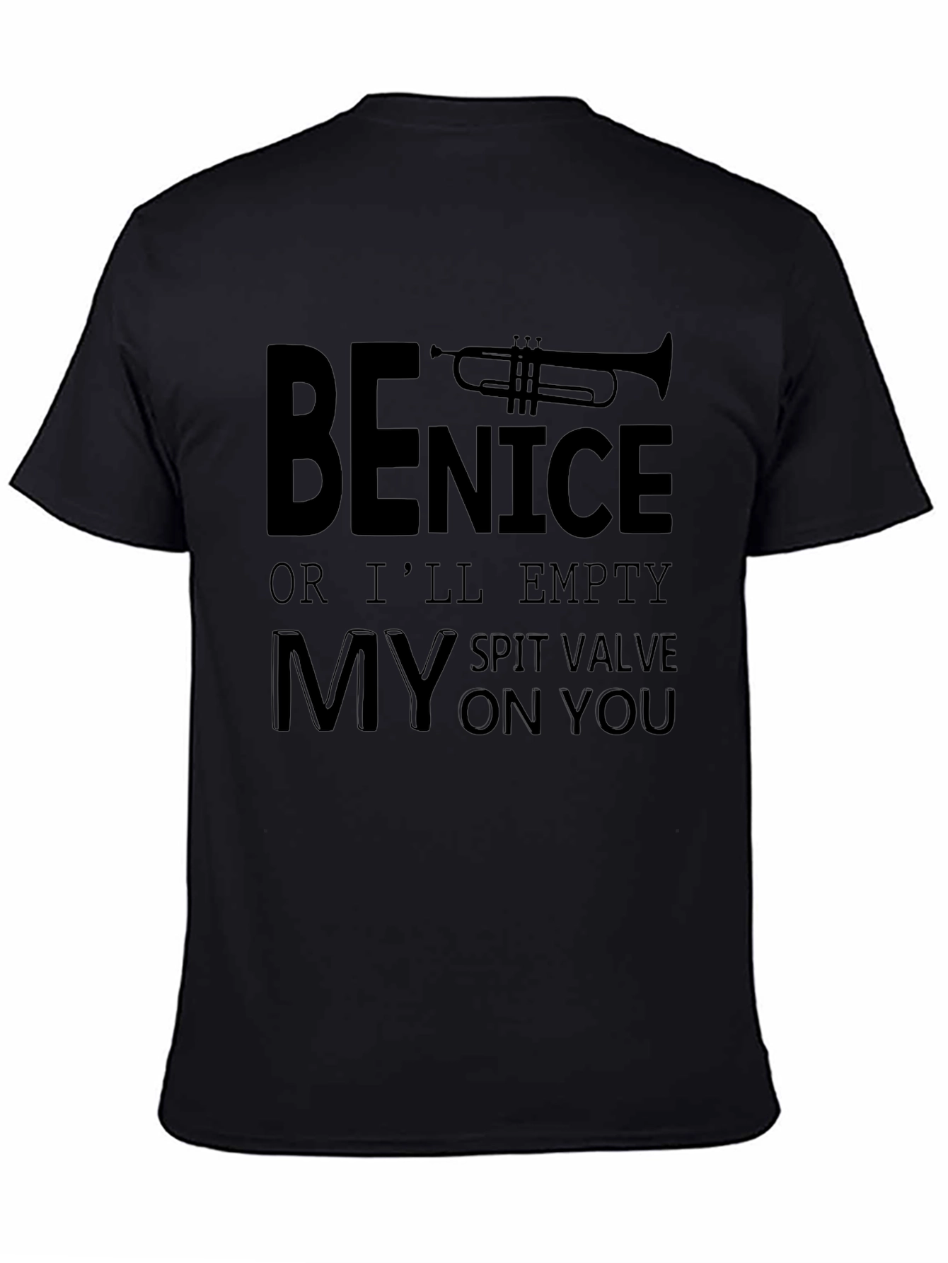 Be Nice Trumpet Graphic Tee