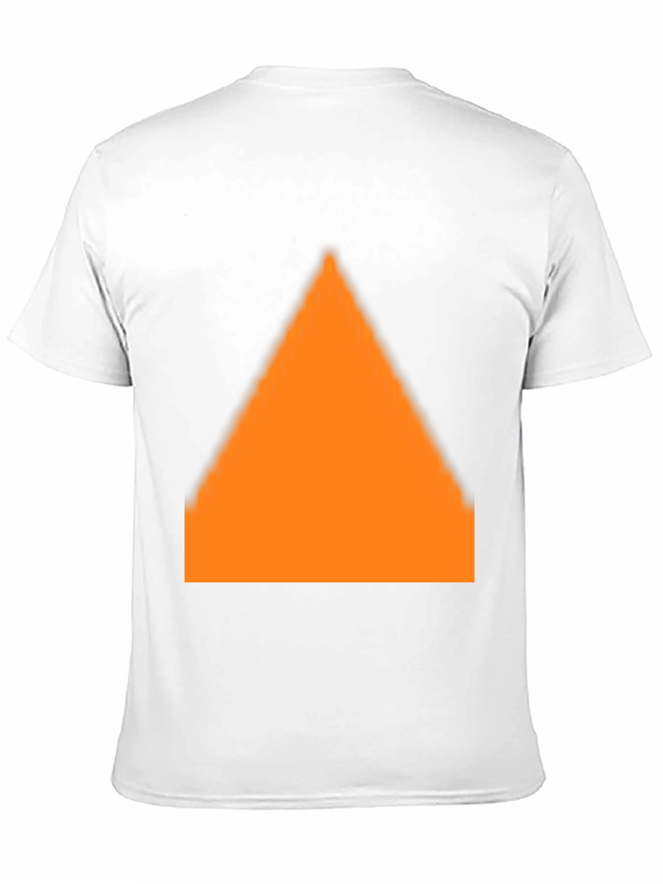 Bold Triangle Graphic Black T-Shirt