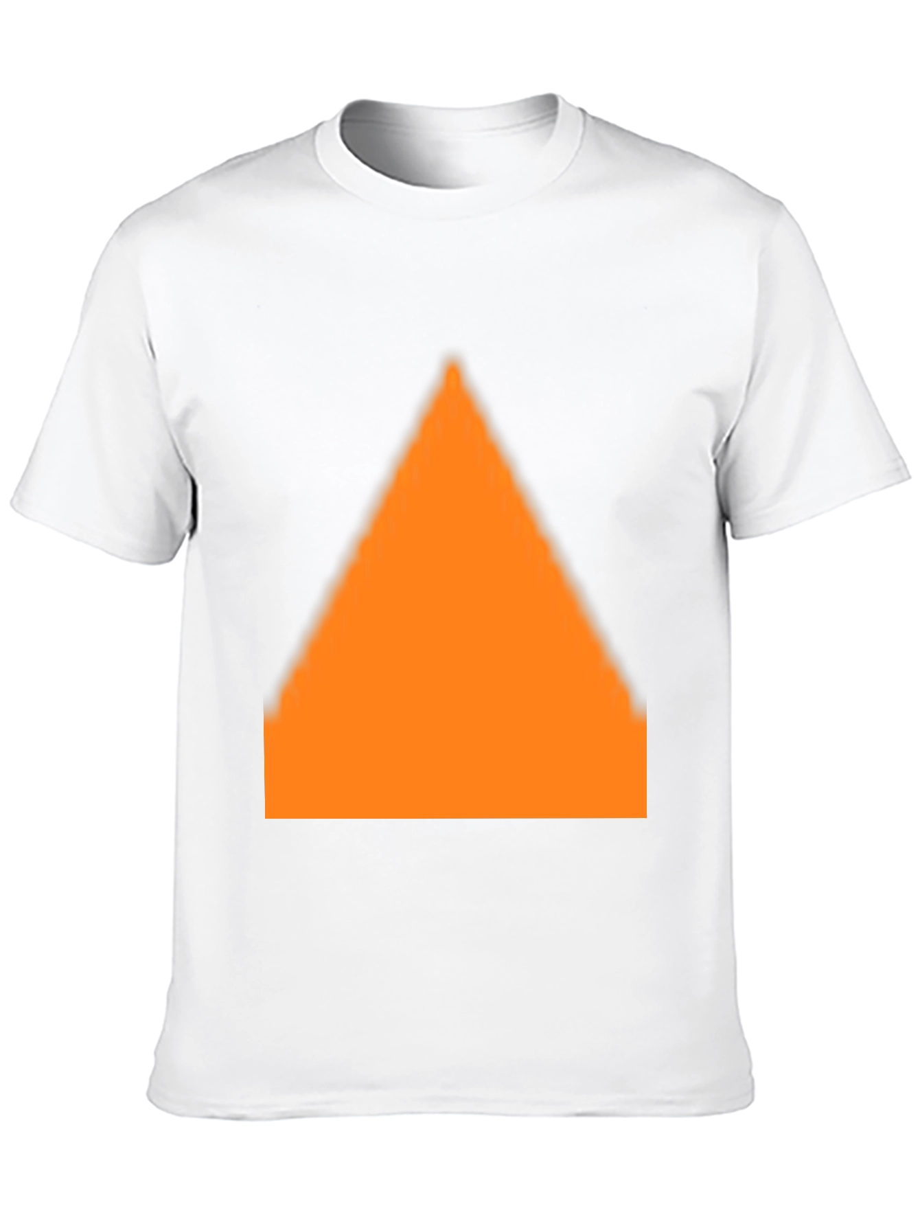 Bold Triangle Graphic Black T-Shirt