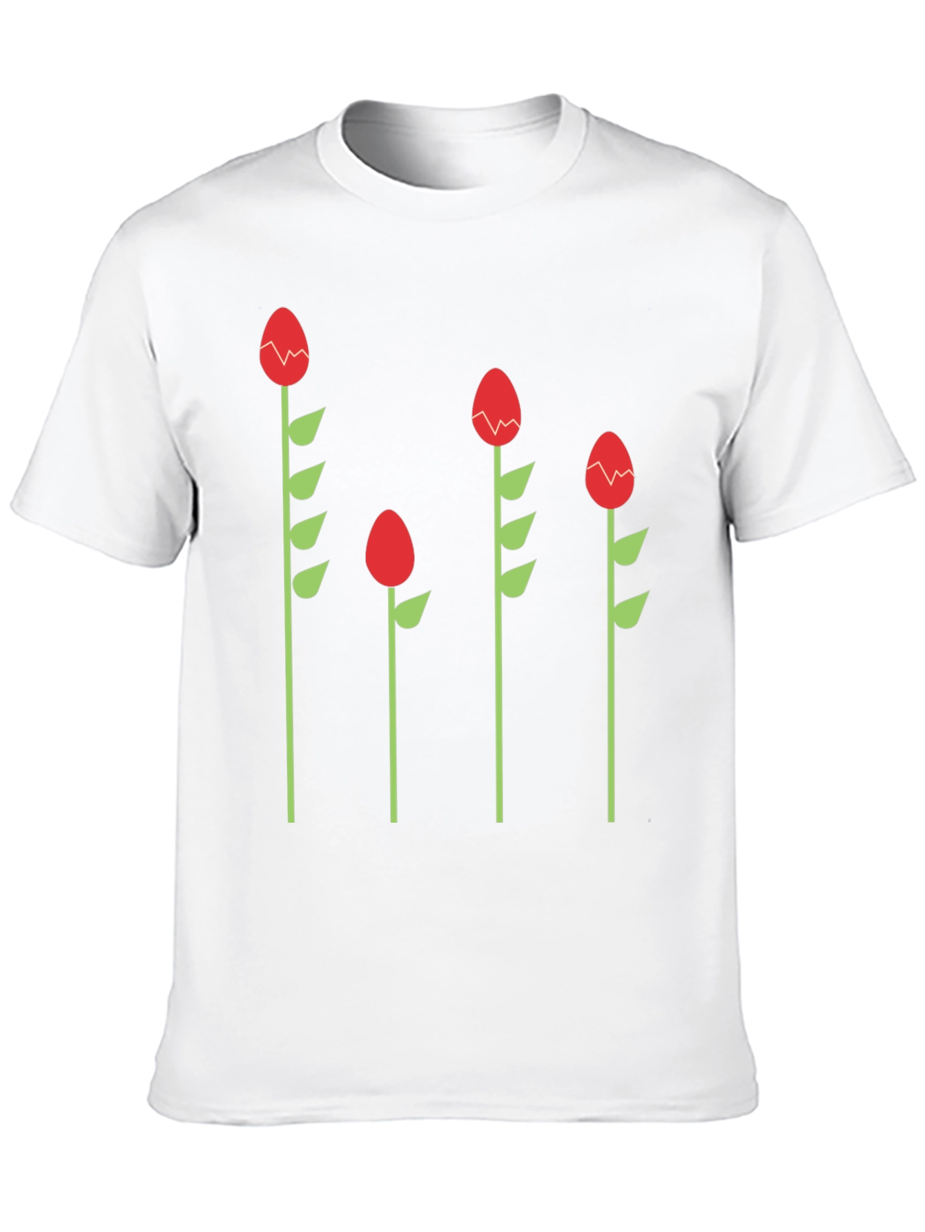 Funky Floral Graphic Tee - Quirky Style!