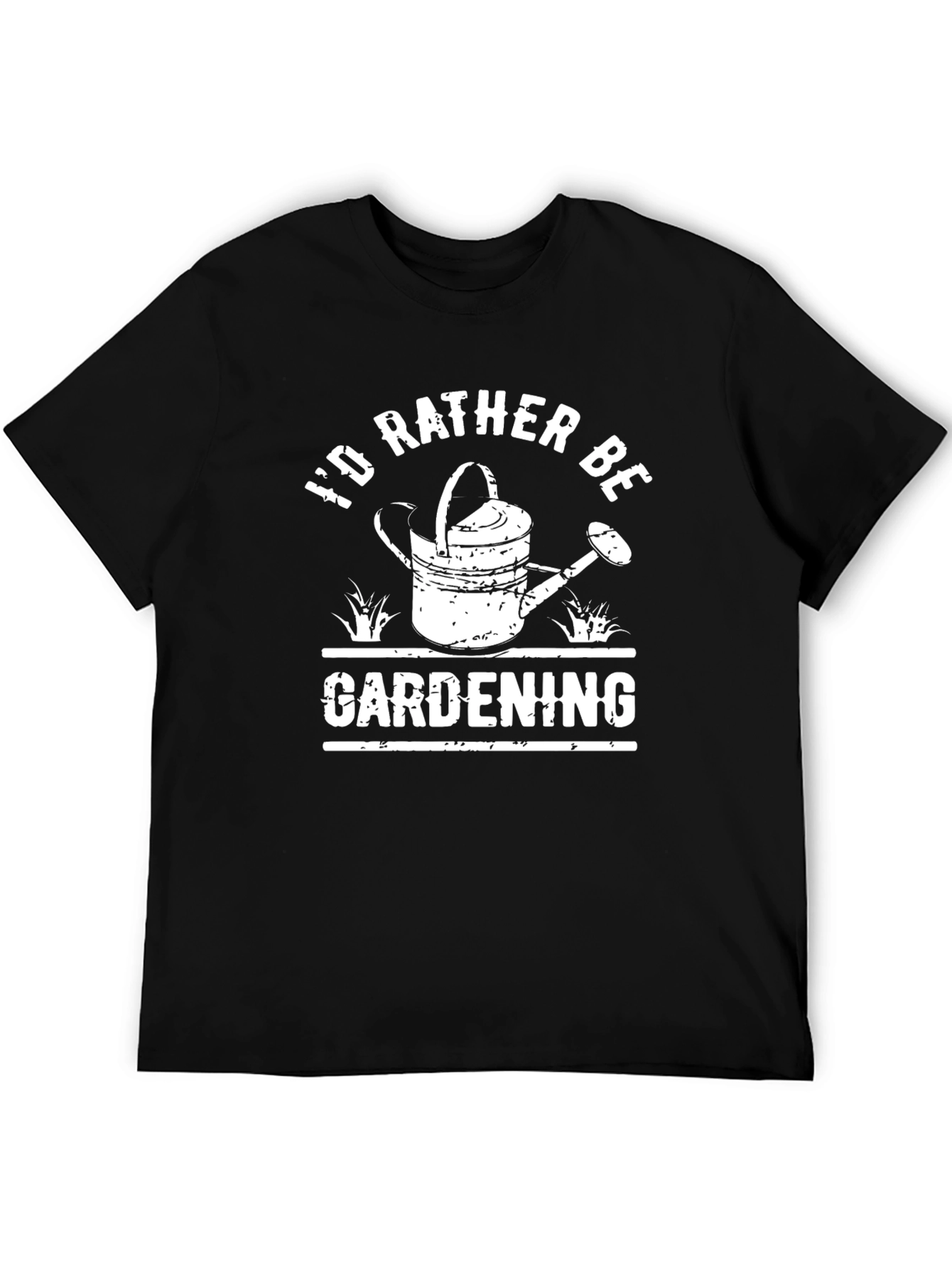 Gardening T-Shirt - Id Rather Be Gardening Design