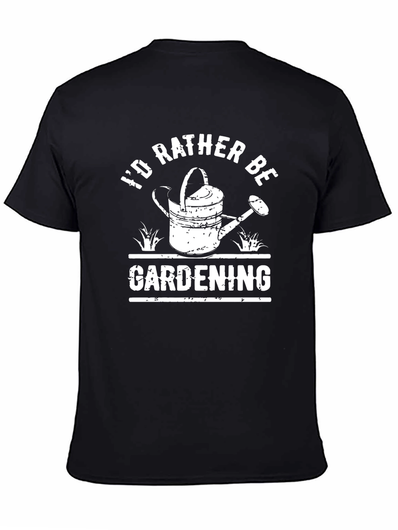 Gardening T-Shirt - Id Rather Be Gardening Design