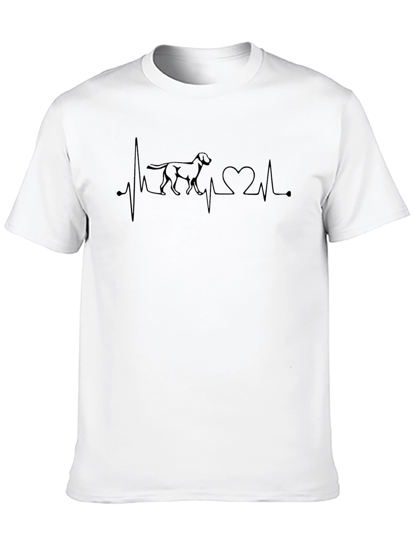 Dog Heartbeat T-Shirt - Love Your Pup!