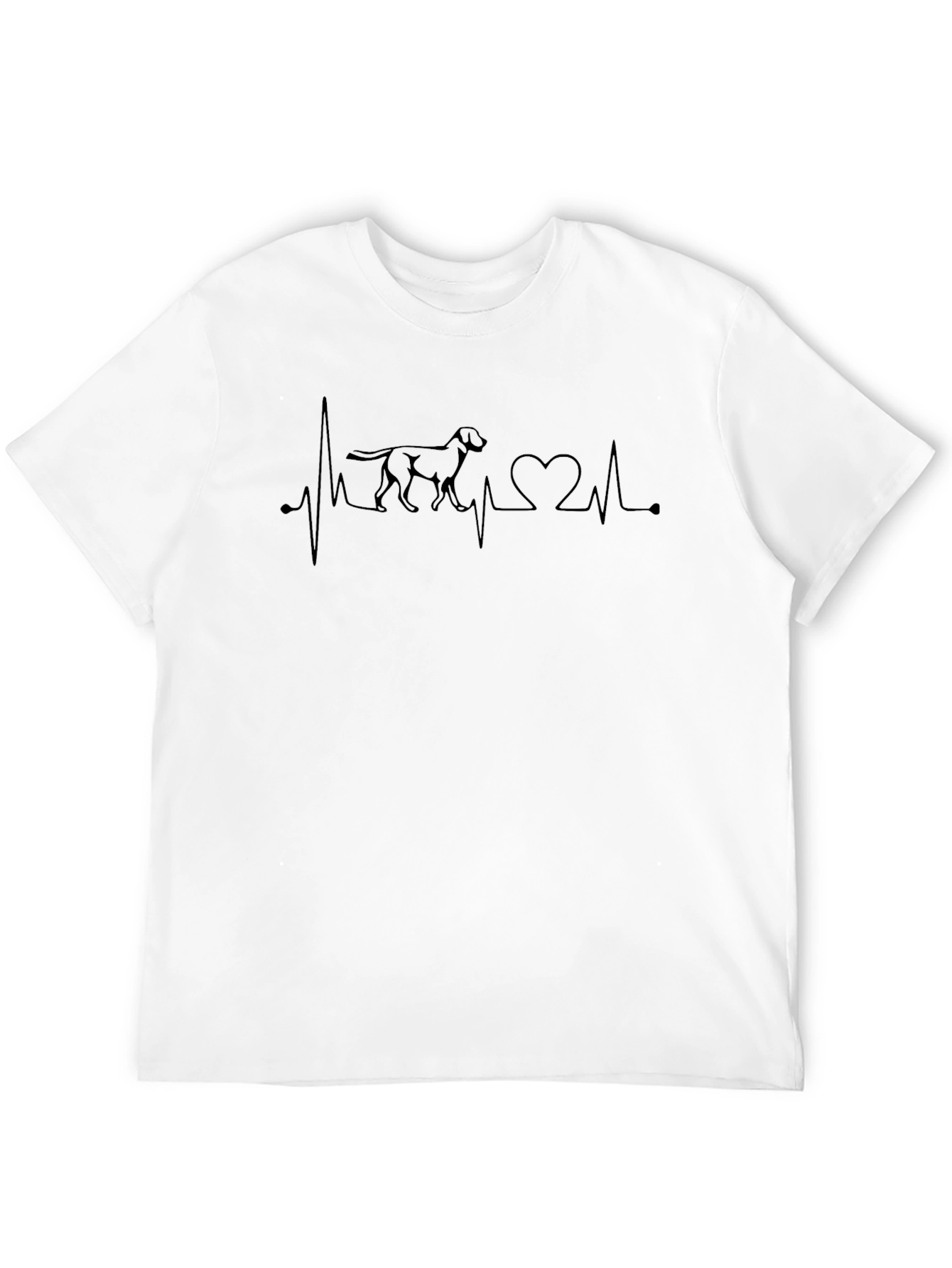 Dog Heartbeat T-Shirt - Love Your Pup!