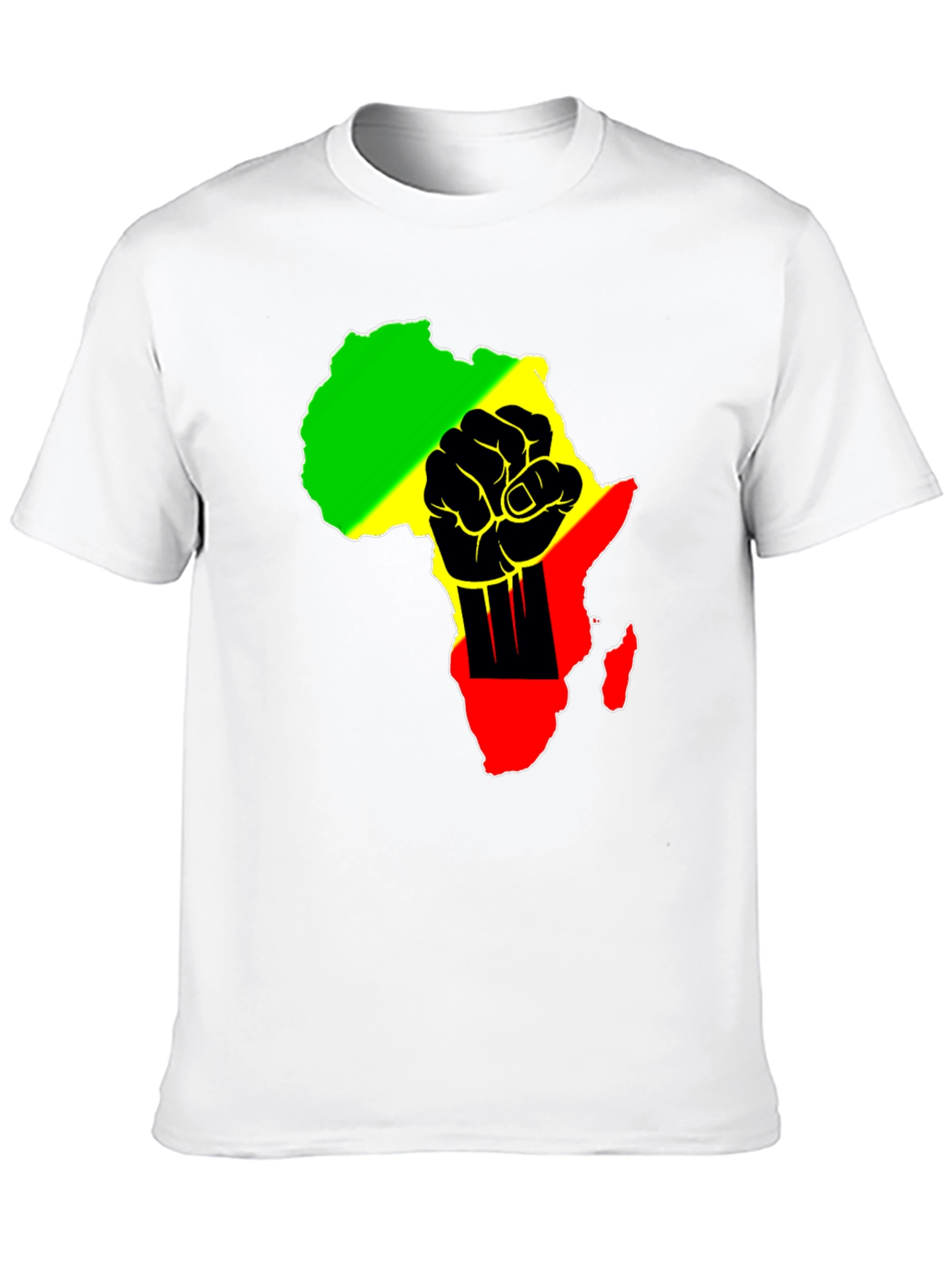 Pan African Fist T-Shirt - Black Pride
