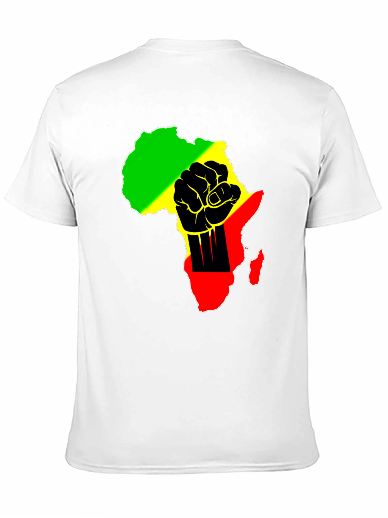 Pan African Fist T-Shirt - Black Pride