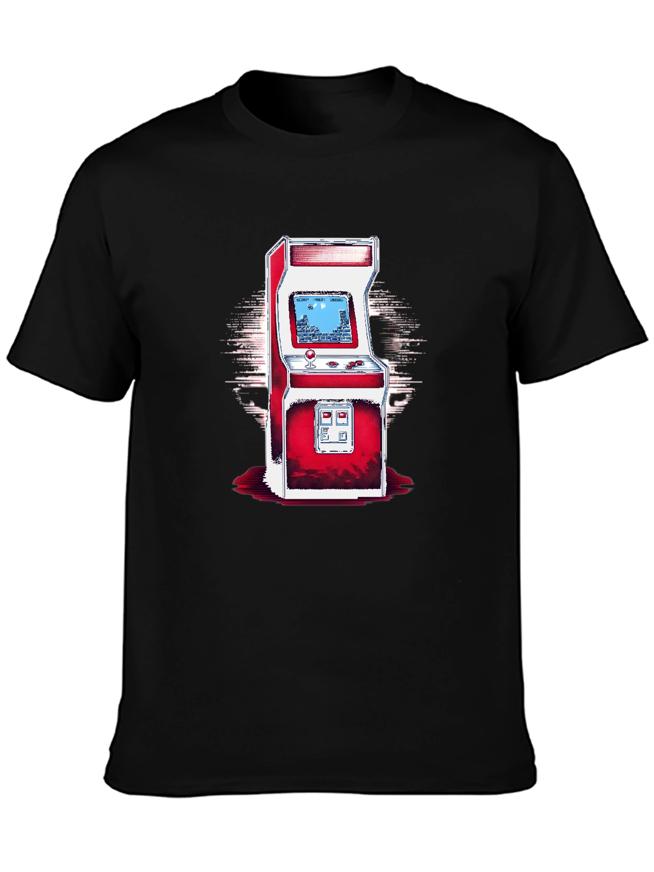 Retro Arcade Game Graphic T-Shirt