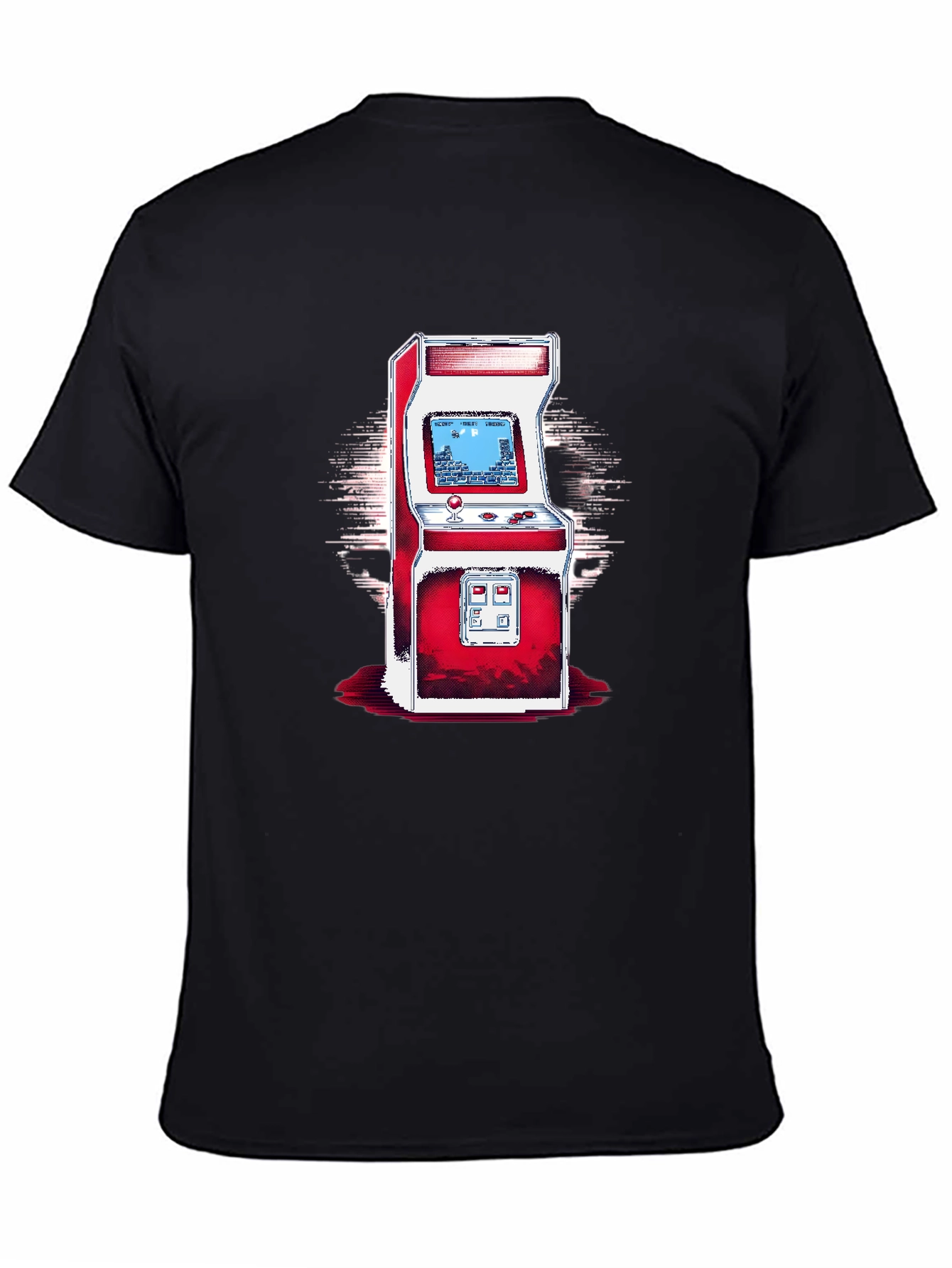 Retro Arcade Game Graphic T-Shirt