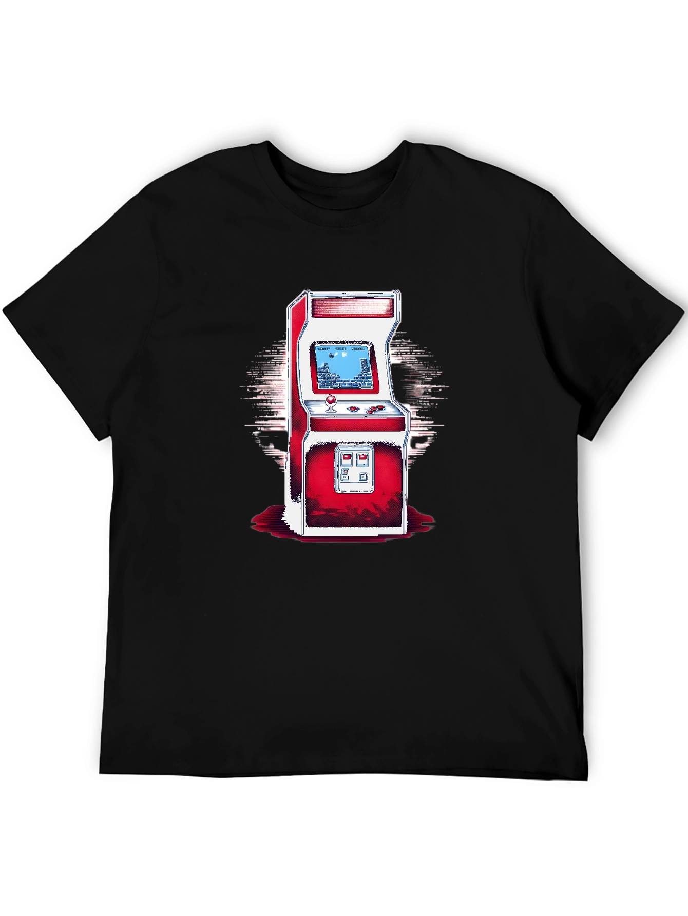 Retro Arcade Game Graphic T-Shirt