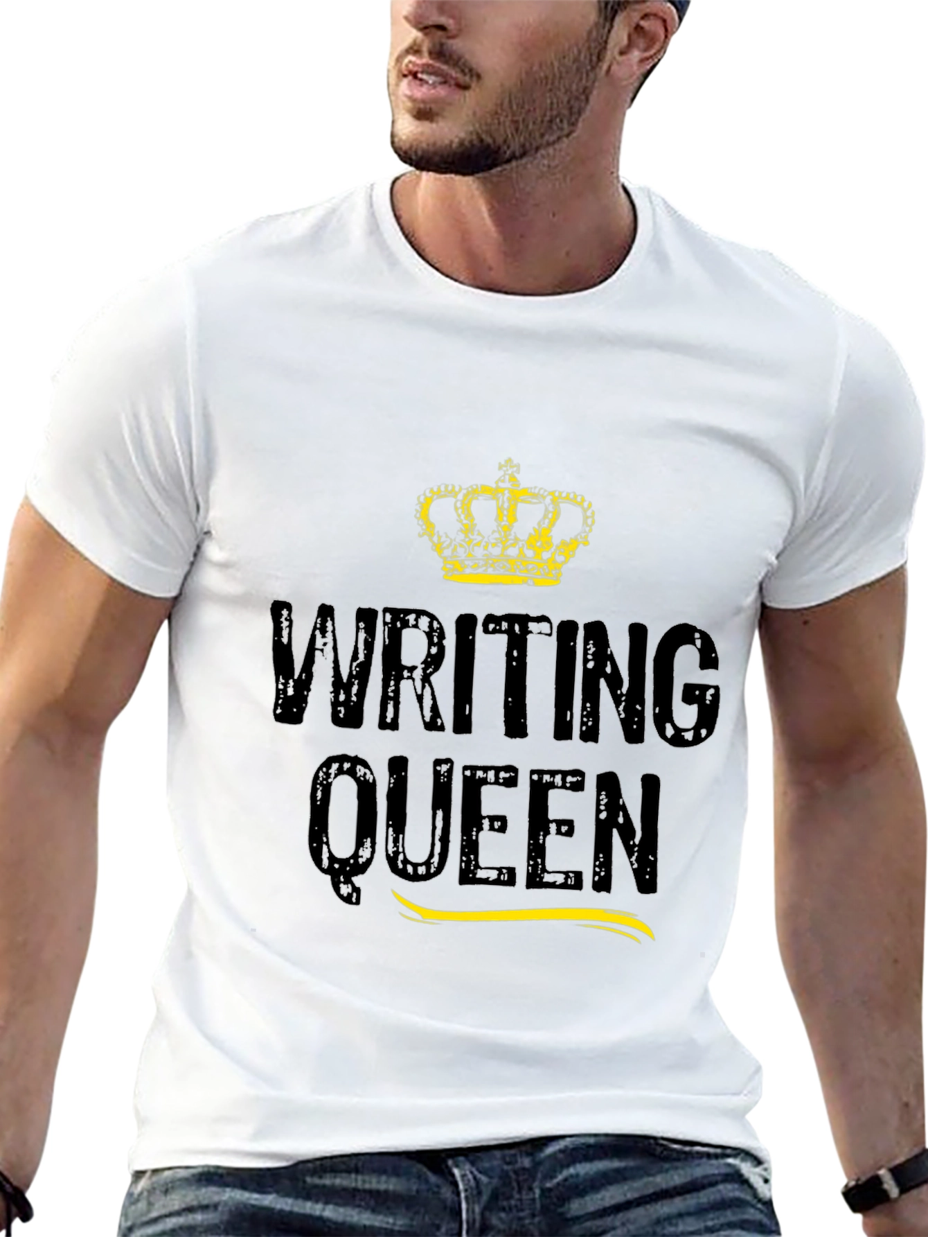 Writing Queen Graphic T-Shirt
