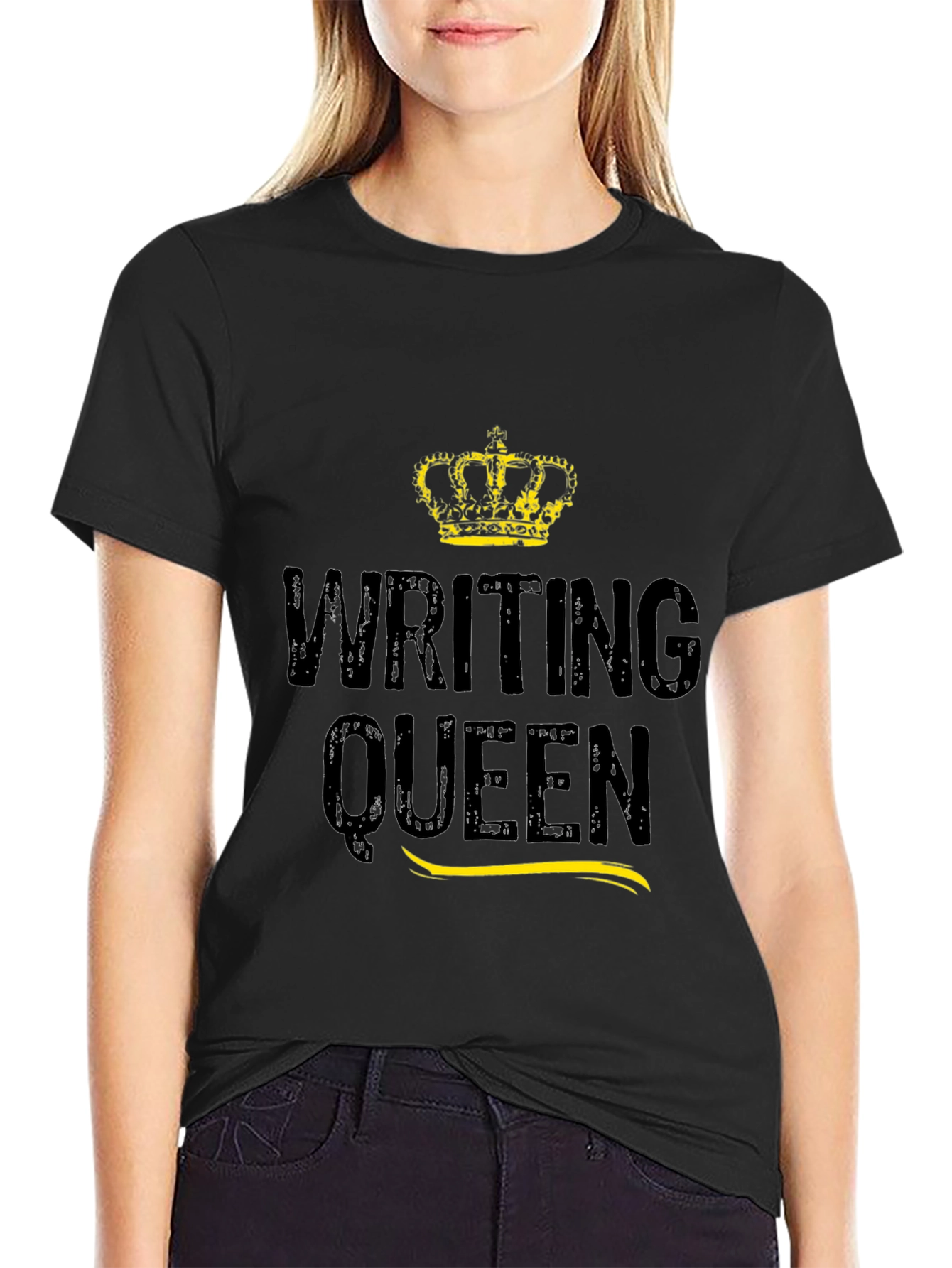 Writing Queen Graphic T-Shirt
