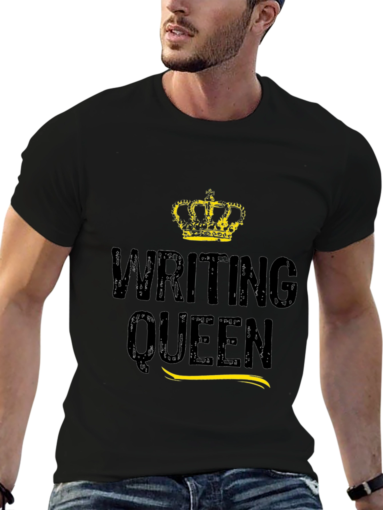 Writing Queen Graphic T-Shirt