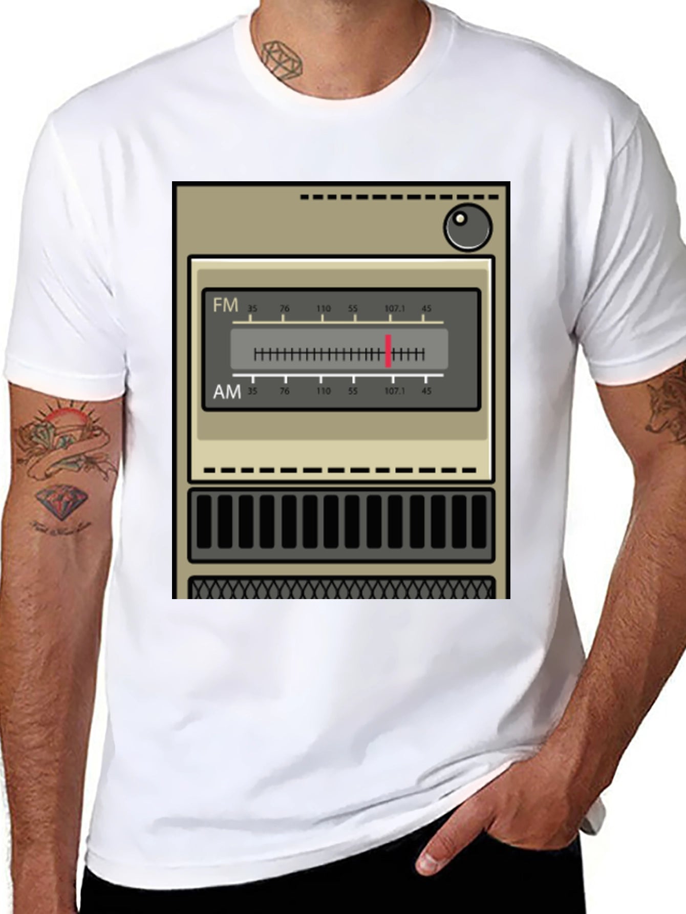 Retro Radio Graphic Tee