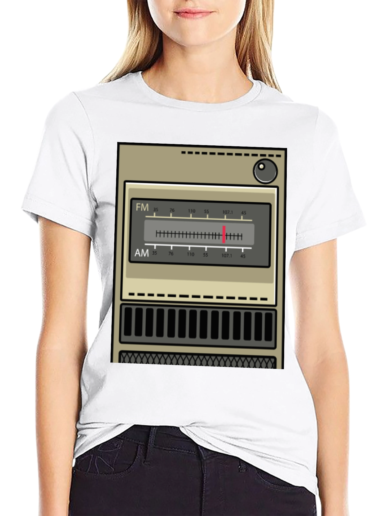 Retro Radio Graphic Tee