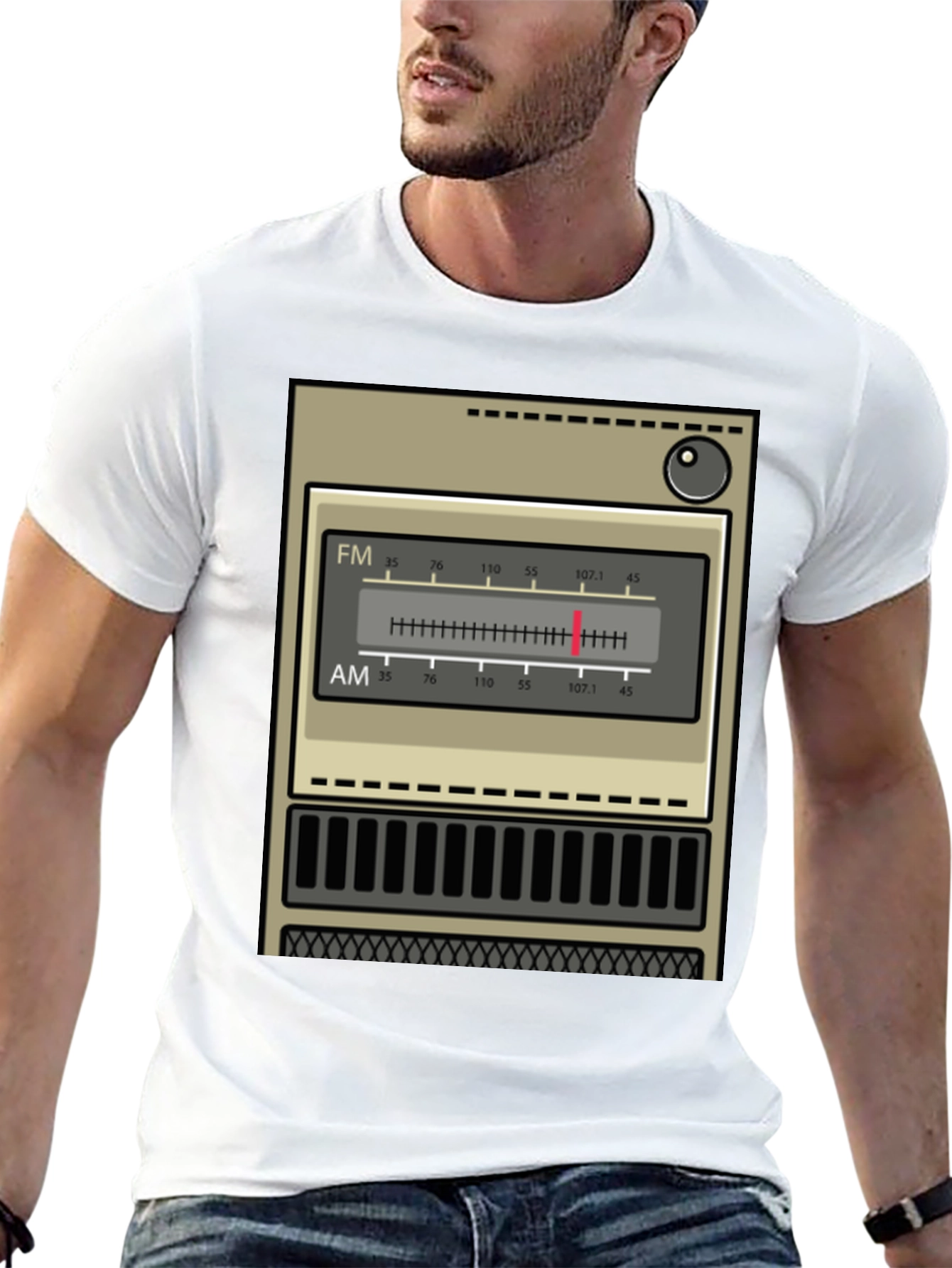 Retro Radio Graphic Tee