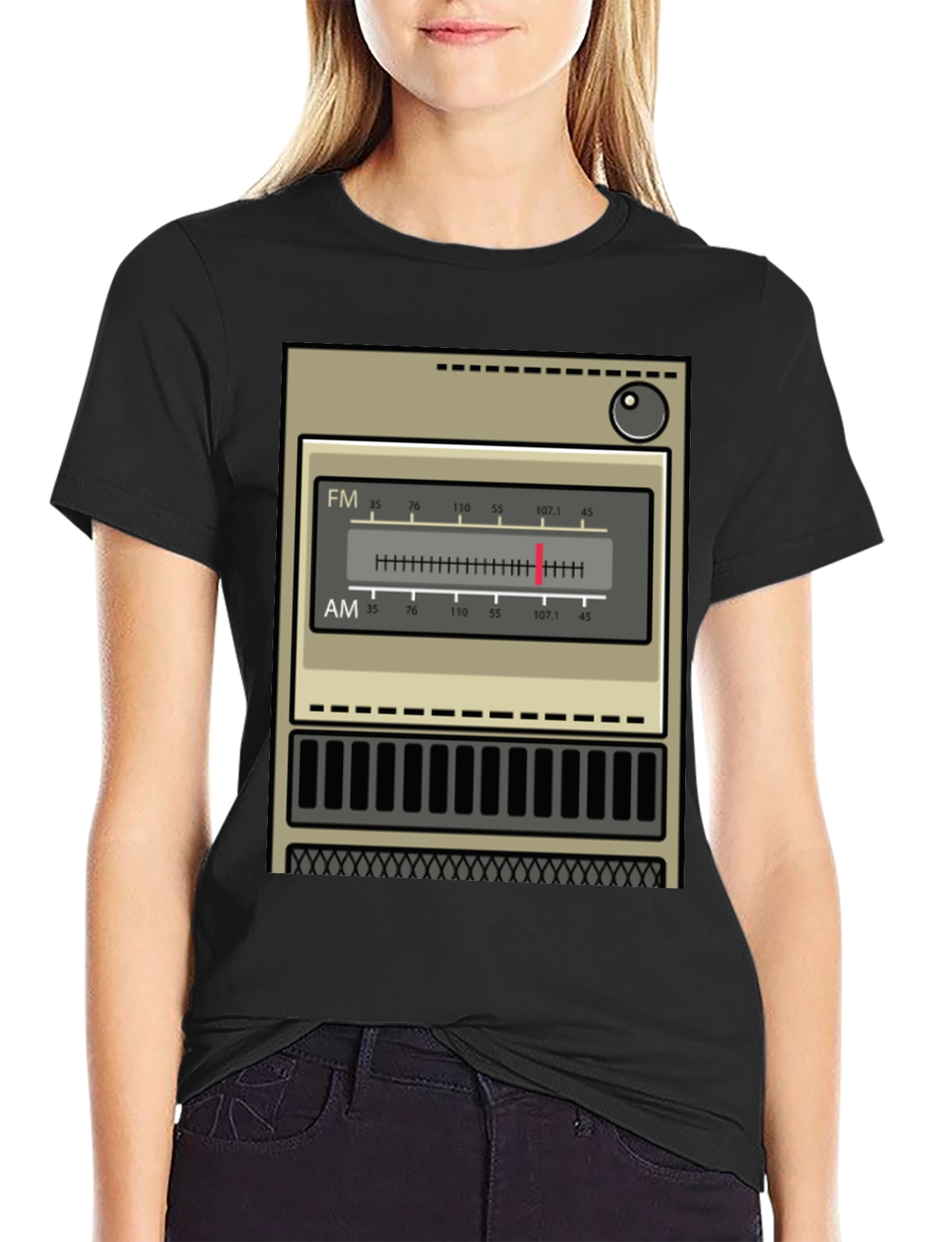 Retro Radio Graphic Tee