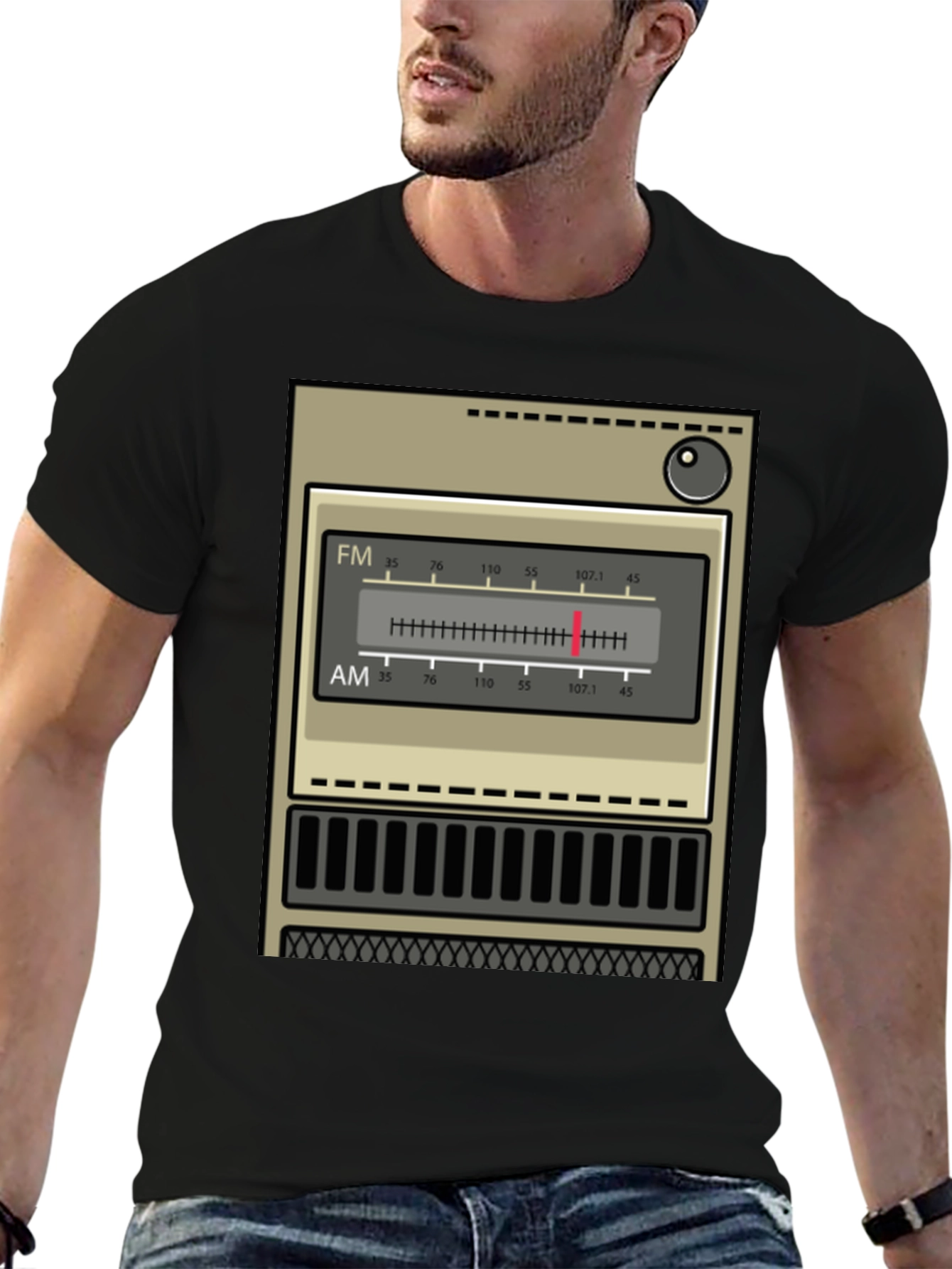 Retro Radio Graphic Tee