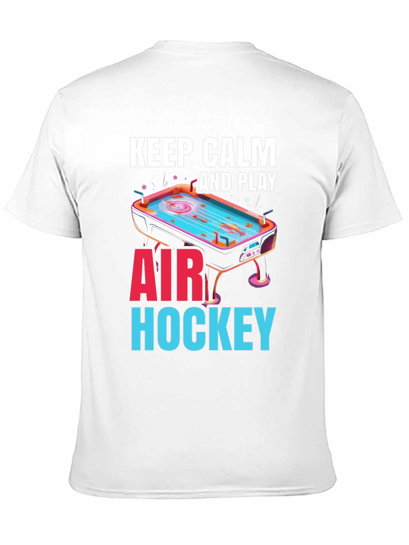 Keep Calm and Play Air Hockey T-Shirt