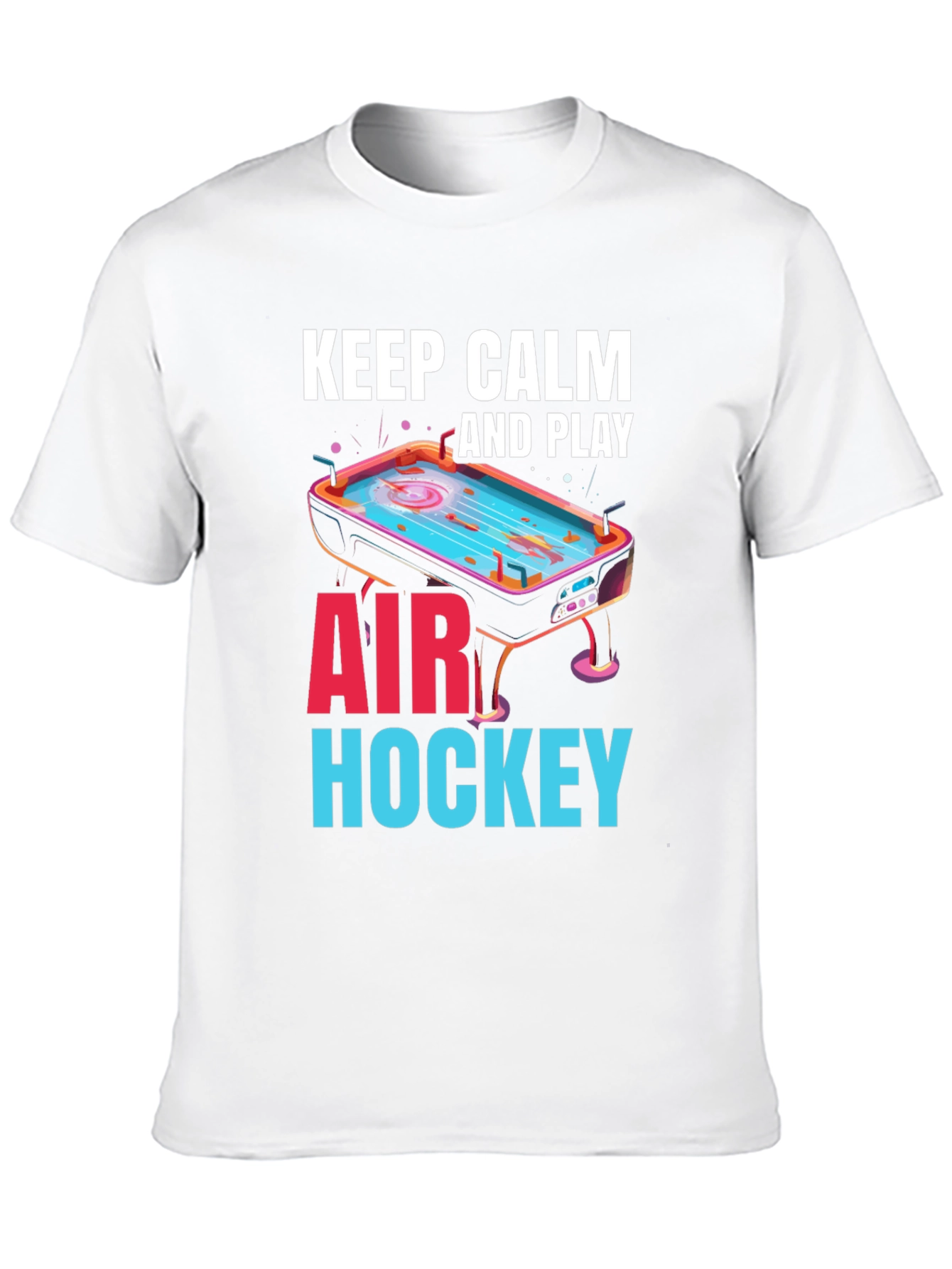Keep Calm and Play Air Hockey T-Shirt