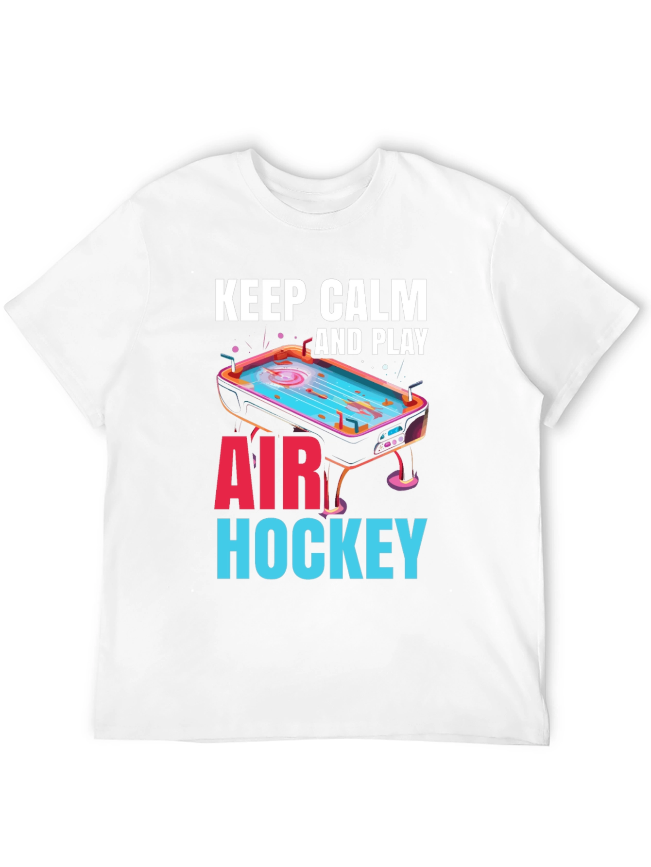 Keep Calm and Play Air Hockey T-Shirt