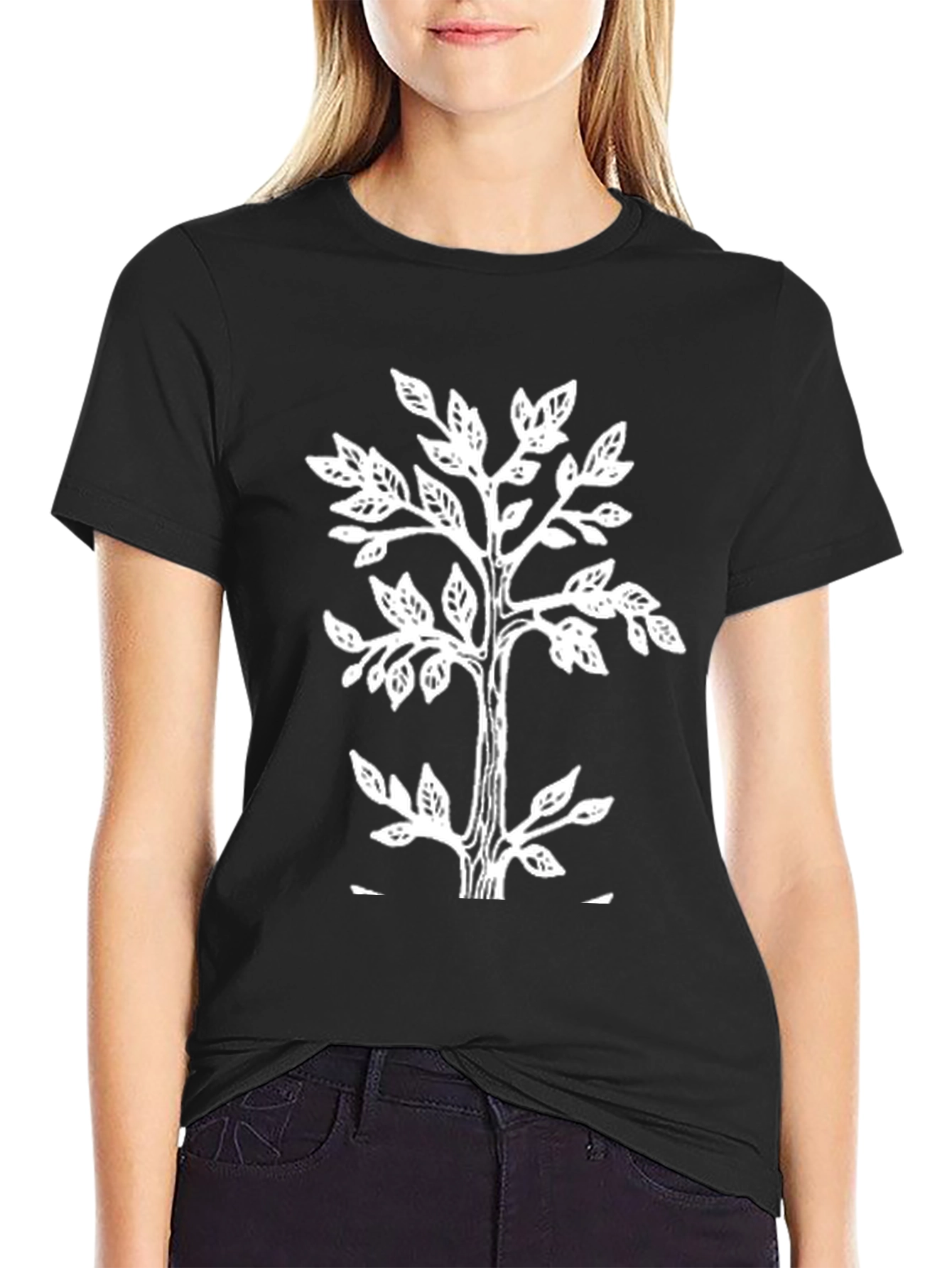 Tree Graphic Print T-Shirt - Stylish Casual Wear