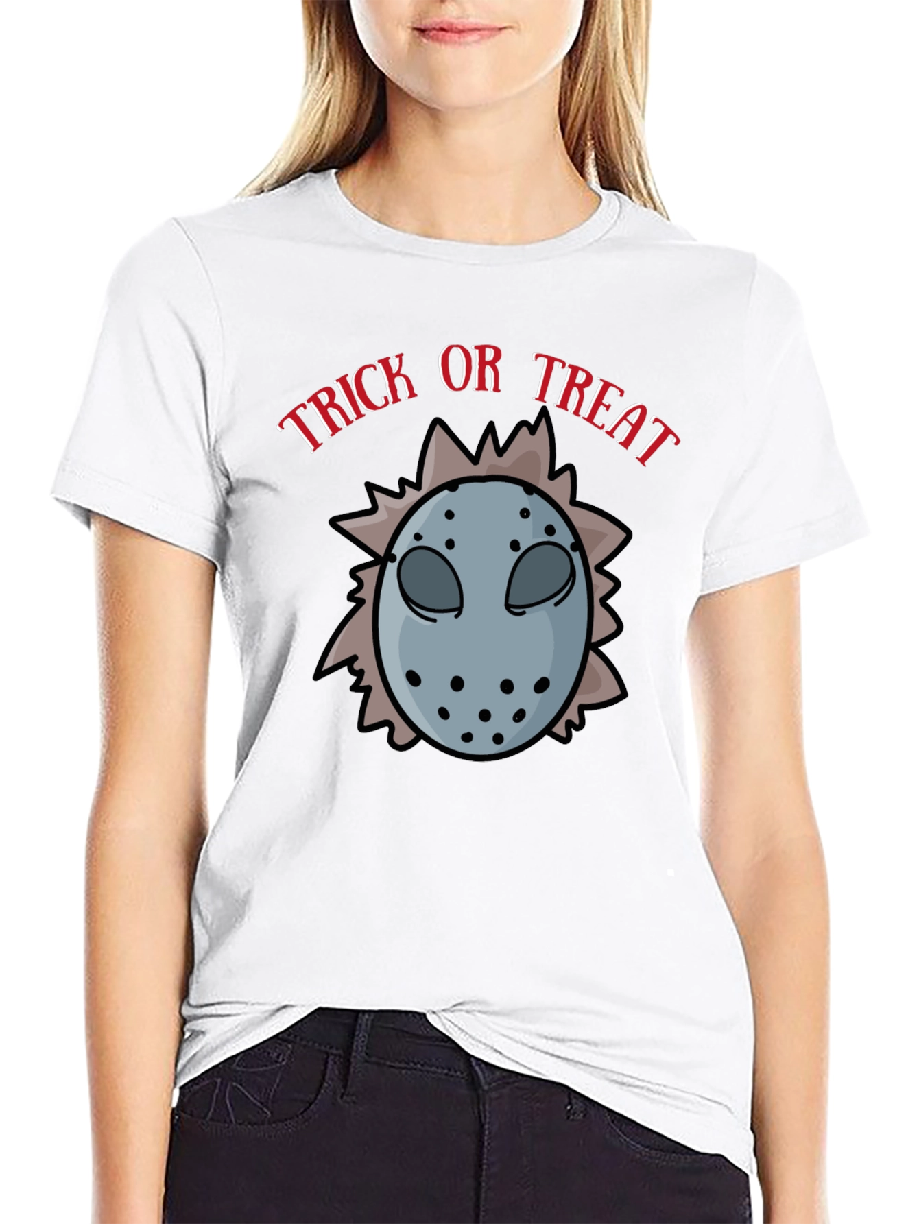 Halloween Trick or Treat Mask T-Shirt