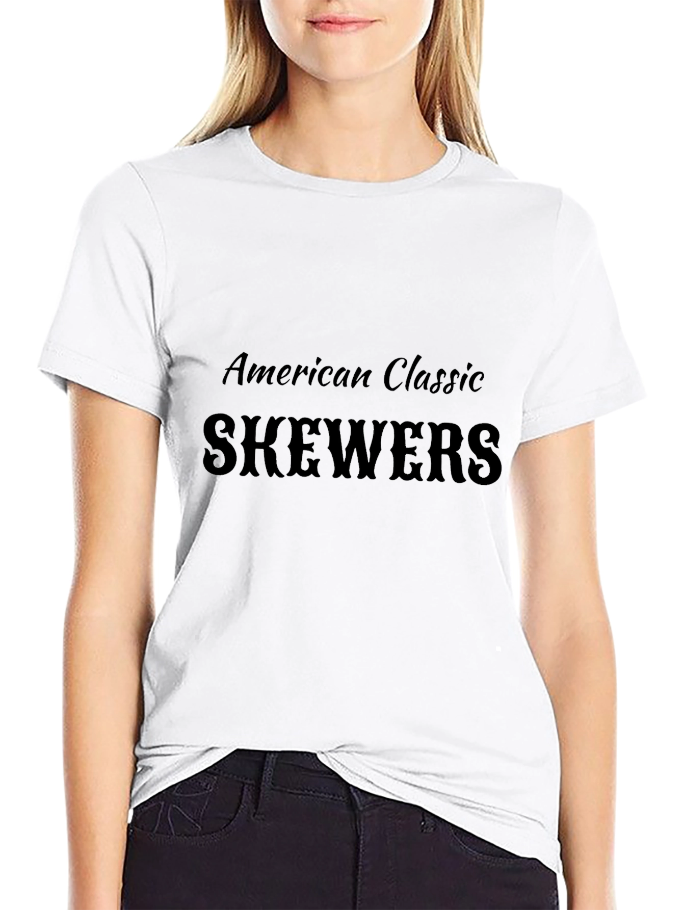 American Classic Skewers Black T-Shirt