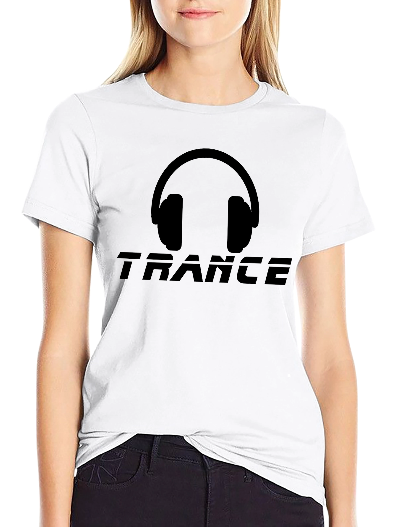 Trance Music Headphone Graphic T-Shirt