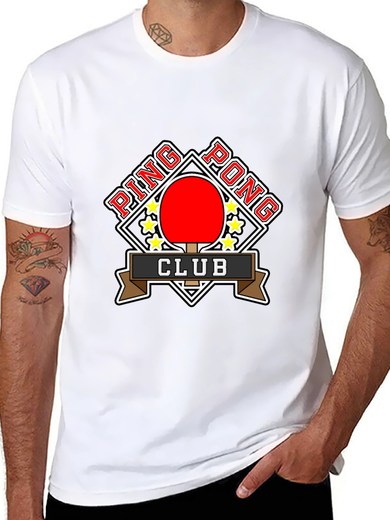 Ping Pong Club Graphic T-Shirt