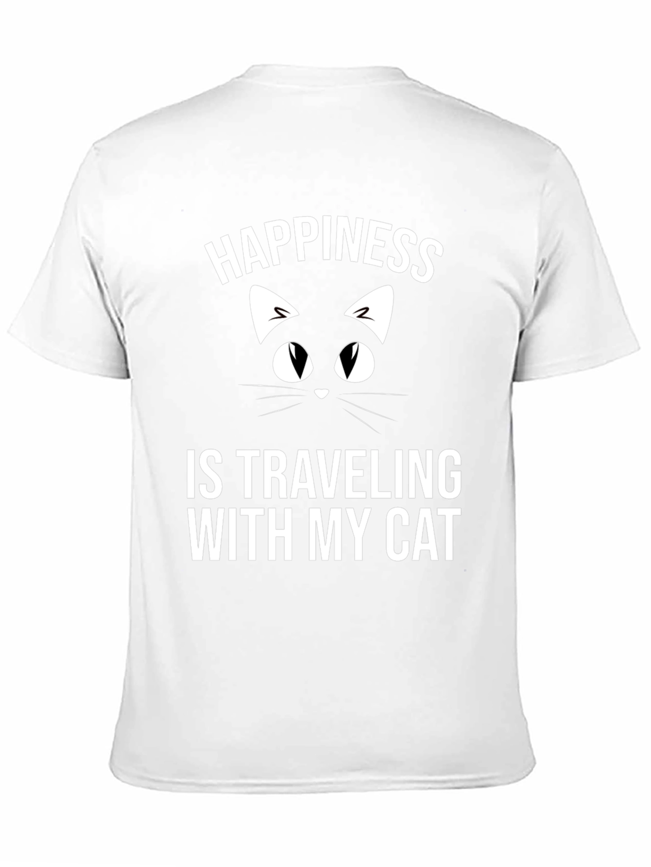 Happiness is Traveling with My Cat T-Shirt