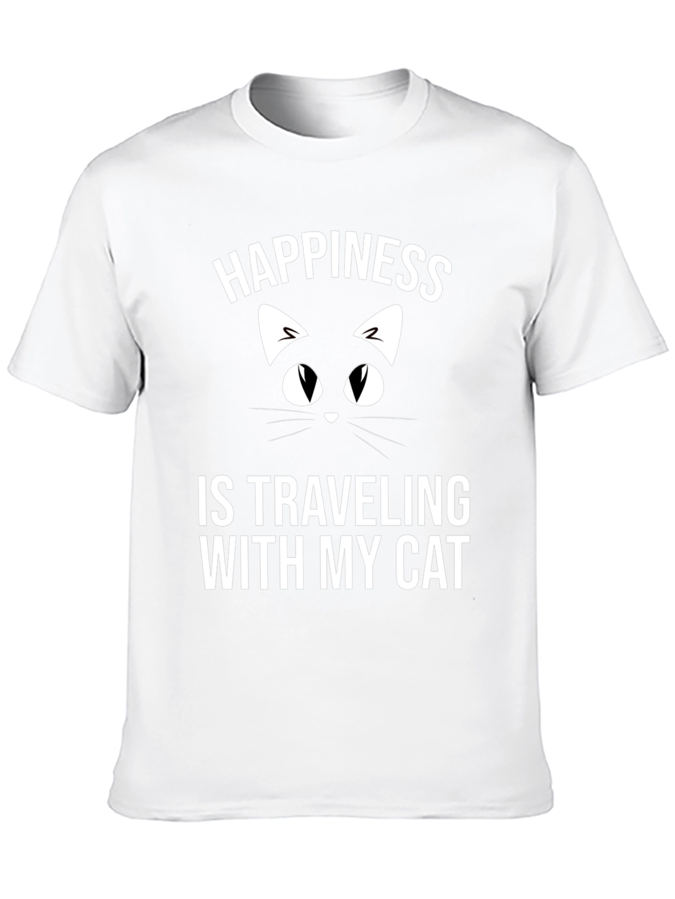 Happiness is Traveling with My Cat T-Shirt