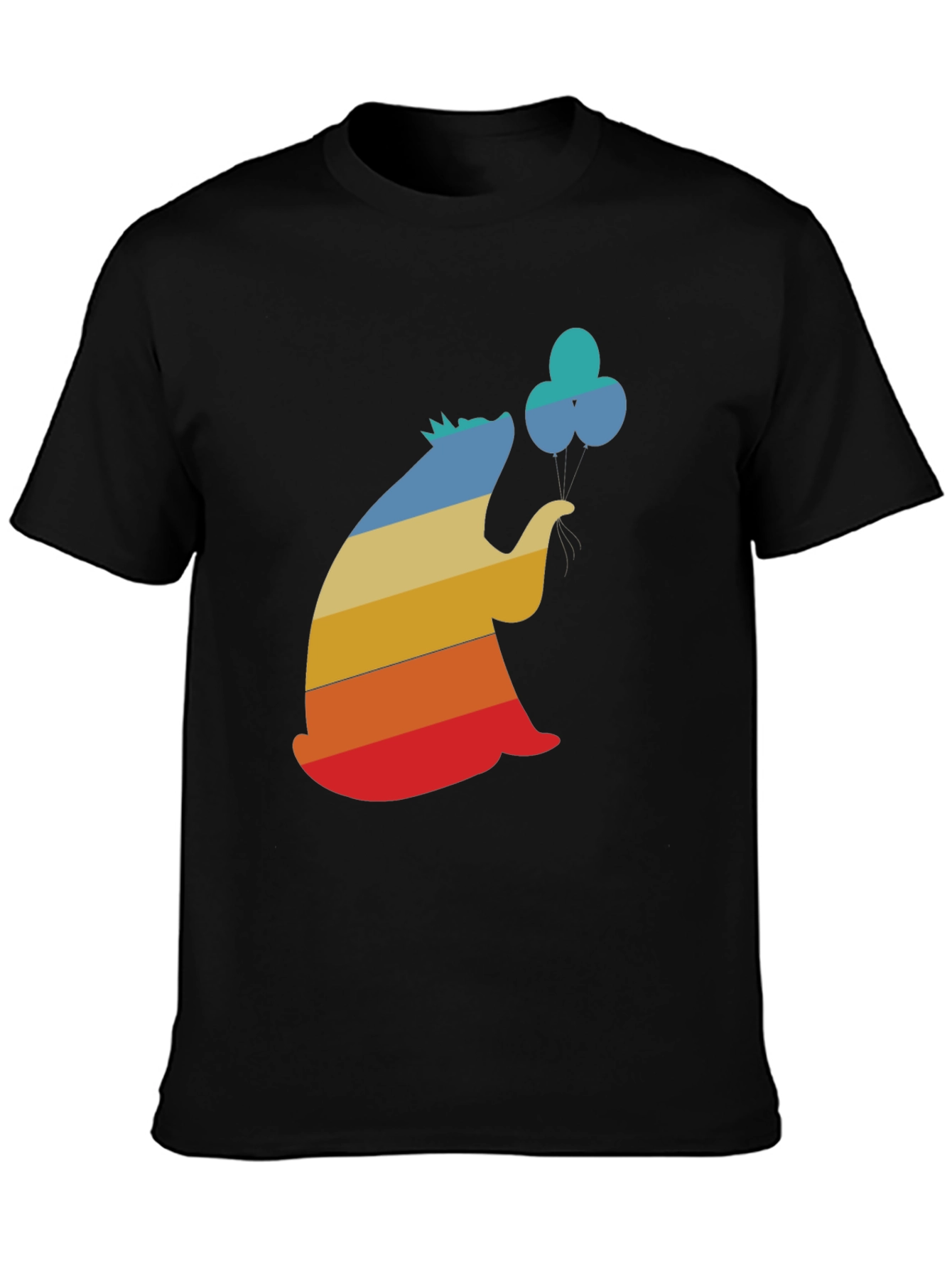 Retro Hedgehog Balloon T-Shirt