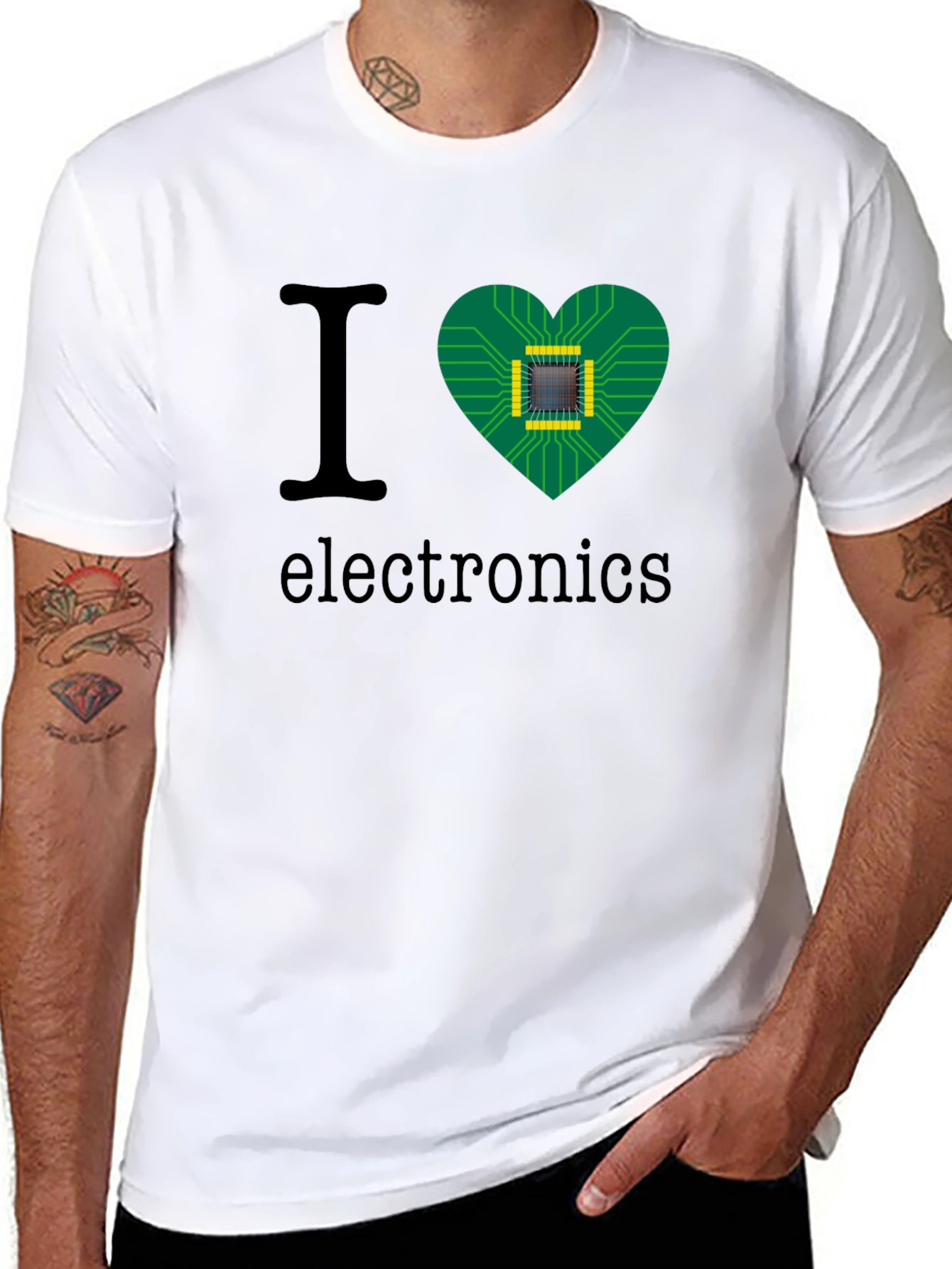 I Love Electronics T-Shirt
