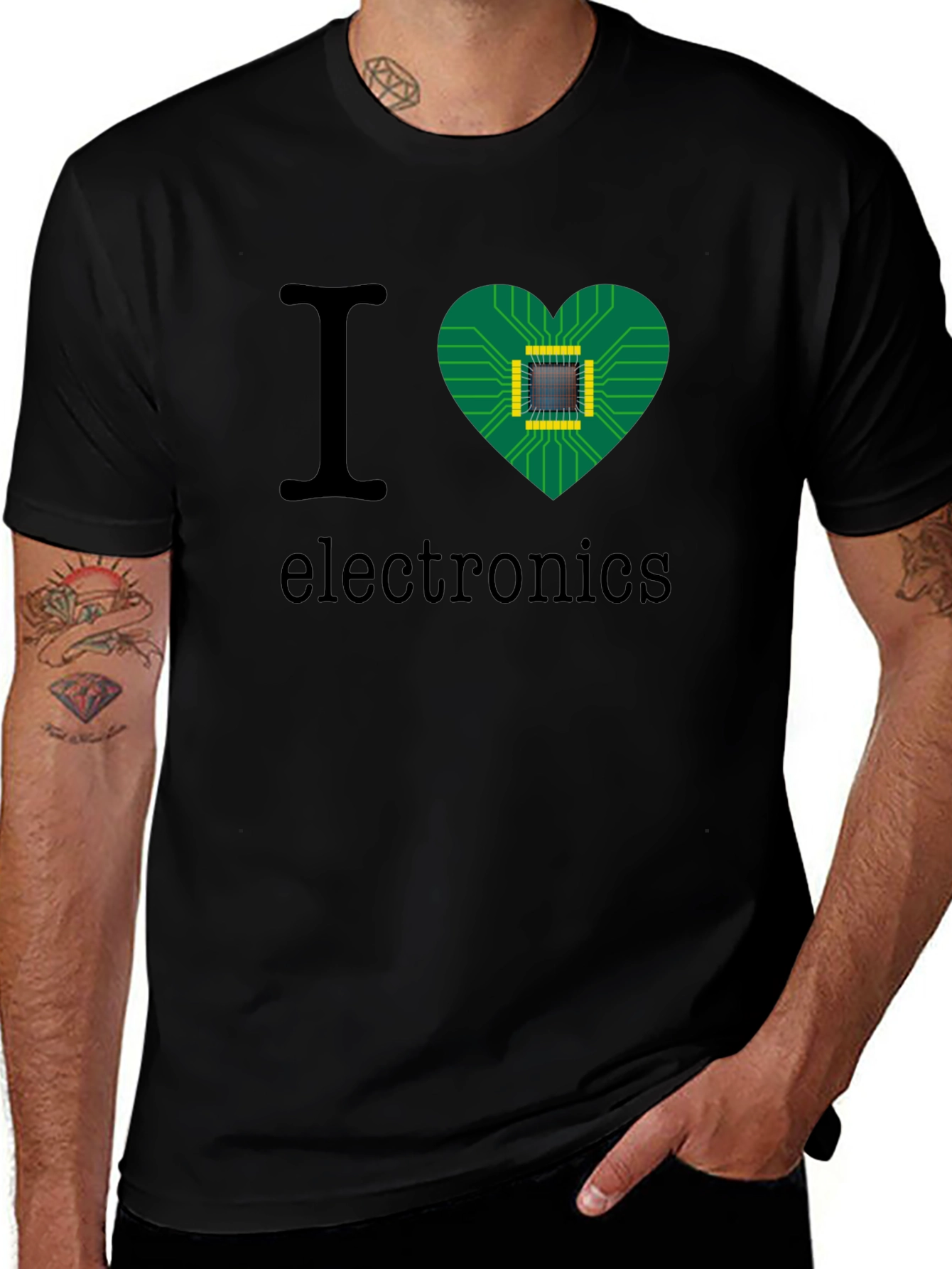 I Love Electronics T-Shirt