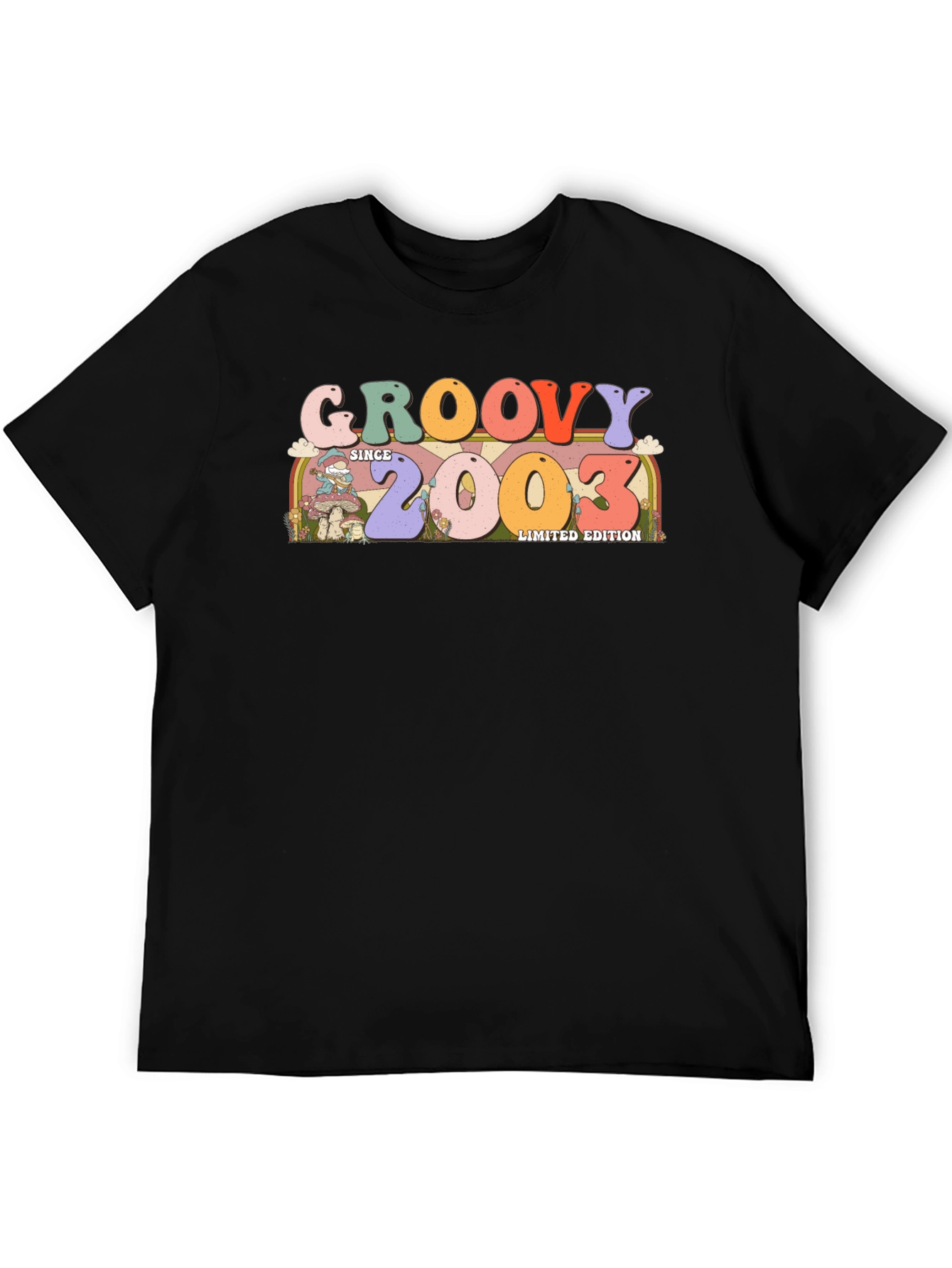 Groovy Since 2003 Limited Edition Black T-Shirt