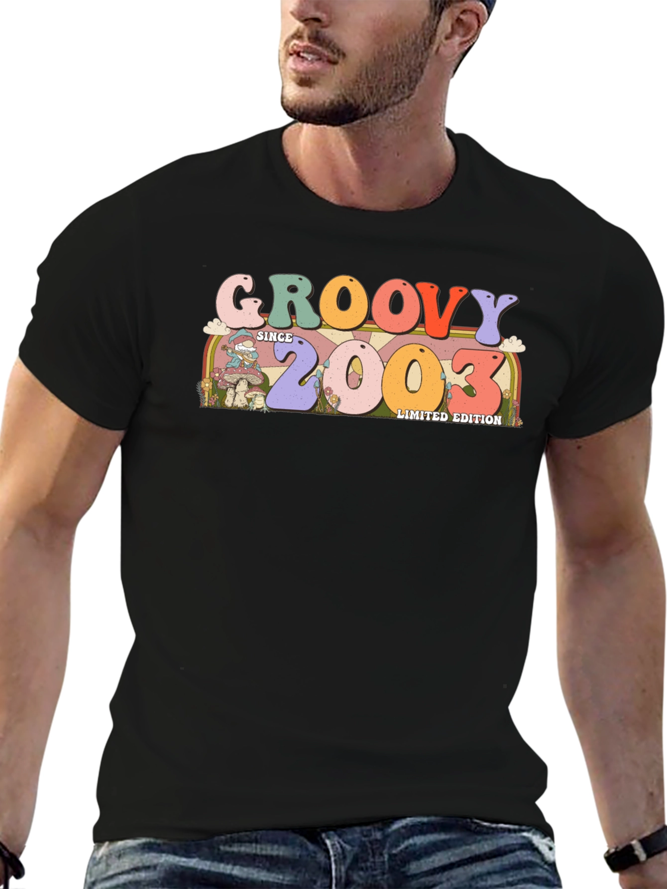 Groovy Since 2003 Limited Edition Black T-Shirt