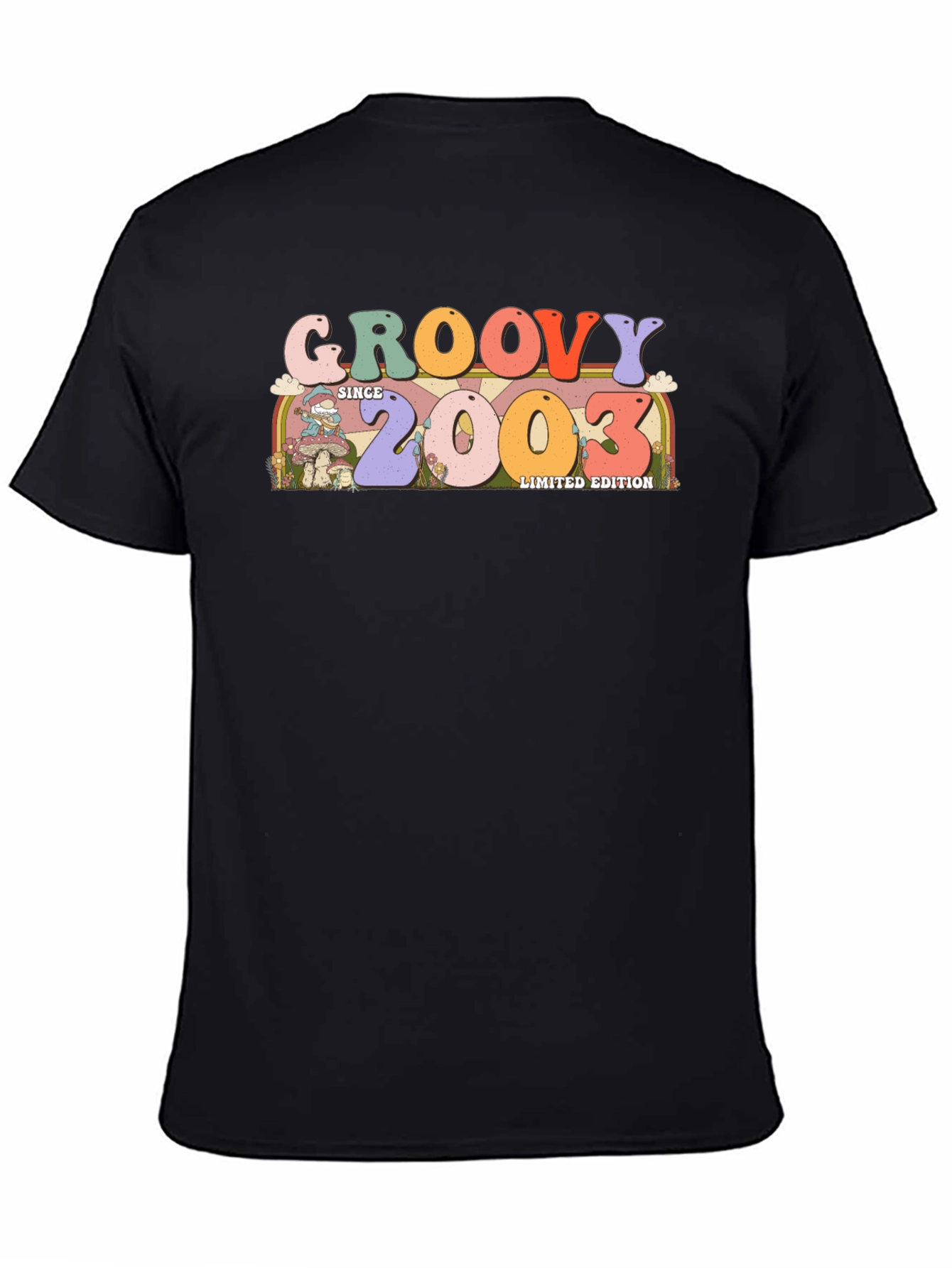 Groovy Since 2003 Limited Edition Black T-Shirt