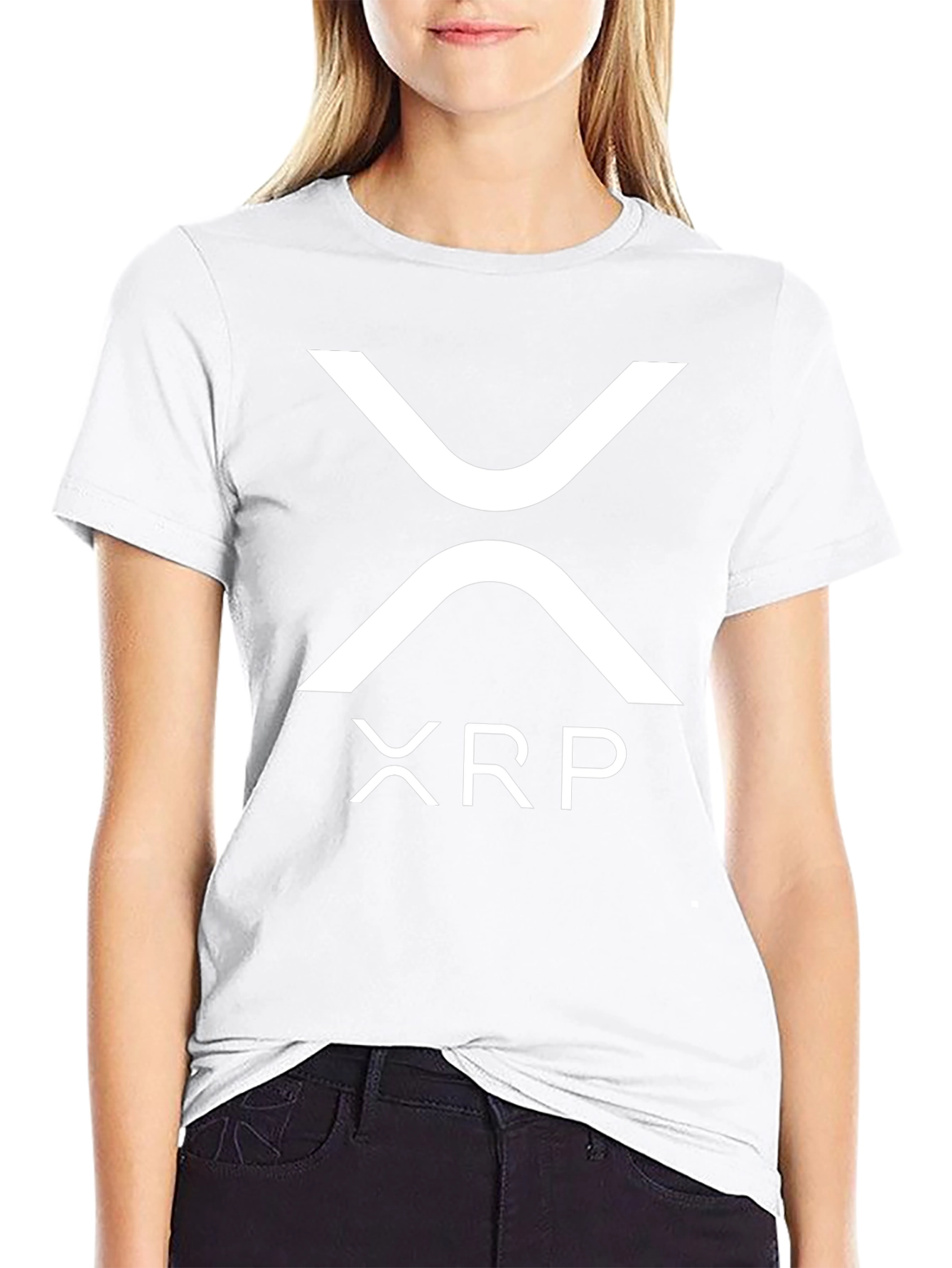 XRP Logo T-Shirt - Crypto Enthusiast Apparel