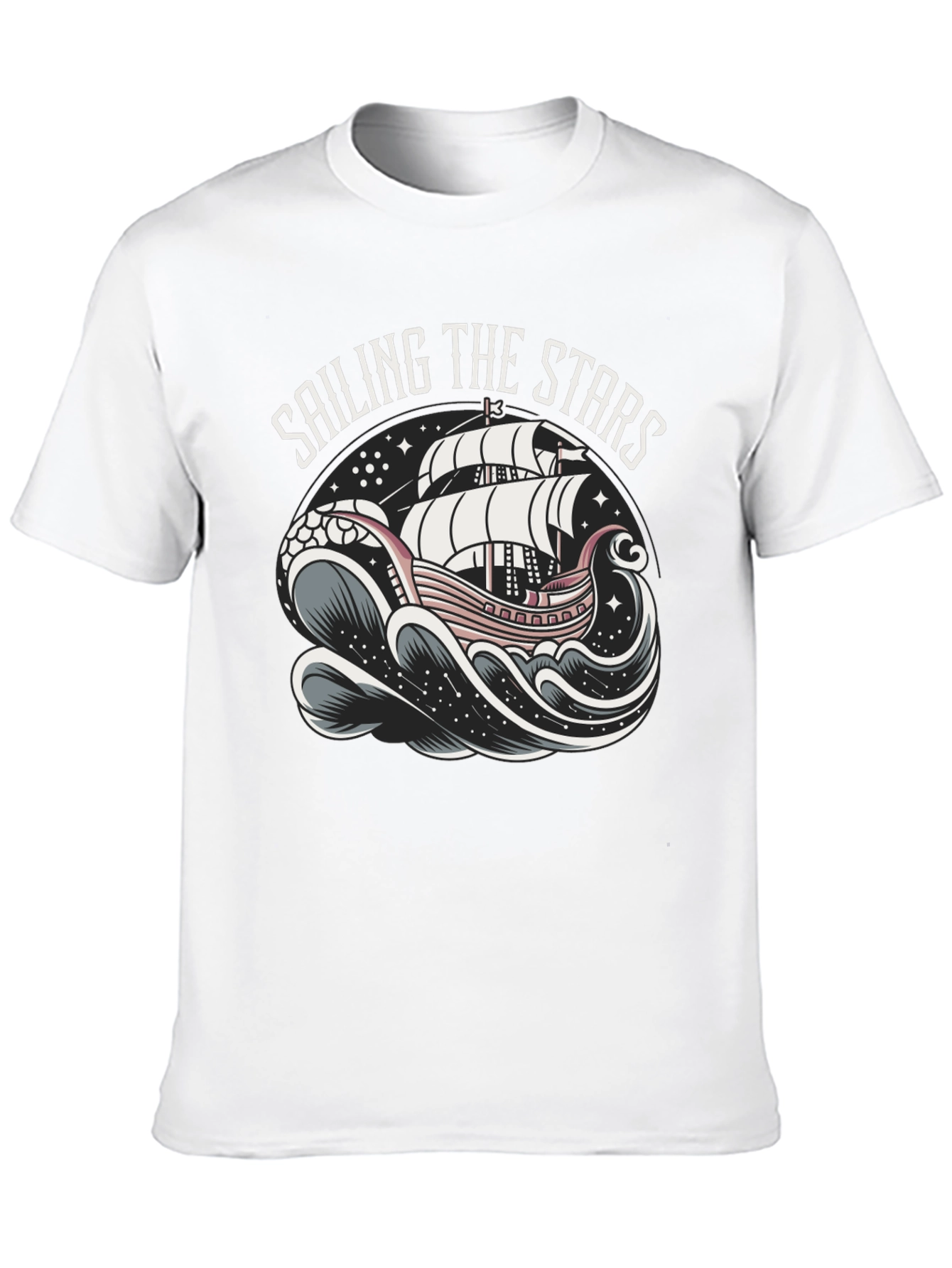 Sailing the Stars Graphic T-Shirt
