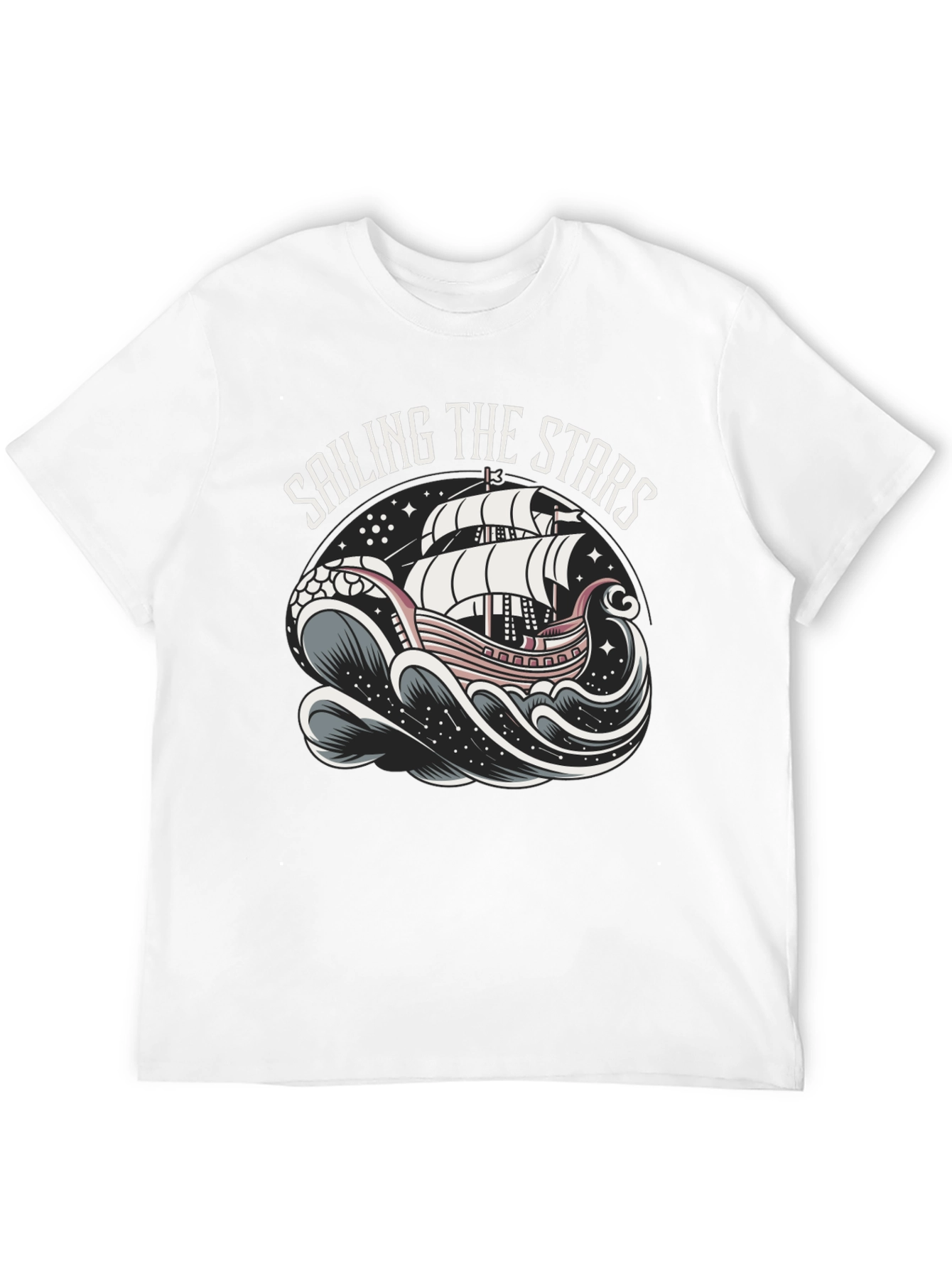 Sailing the Stars Graphic T-Shirt