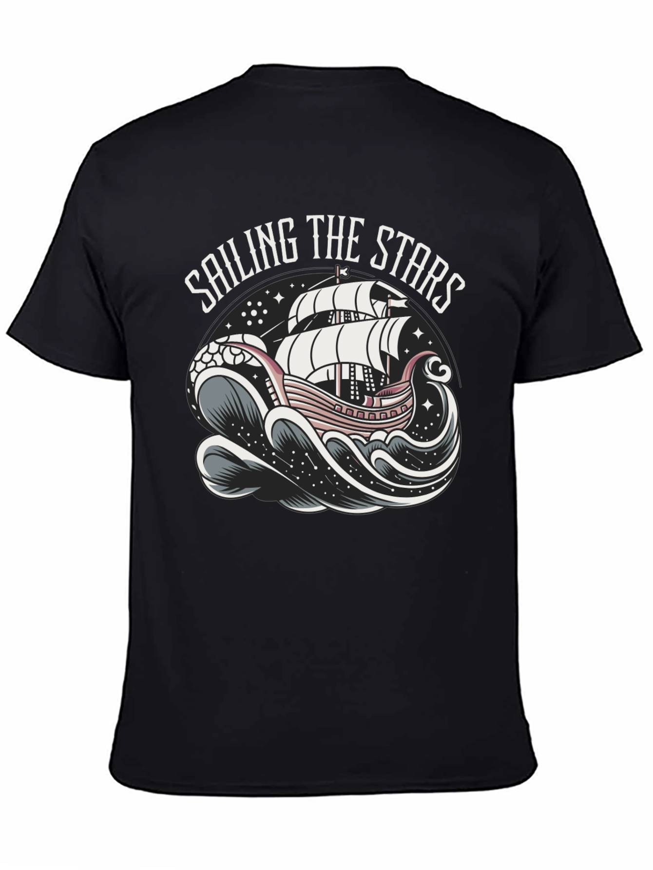 Sailing the Stars Graphic T-Shirt