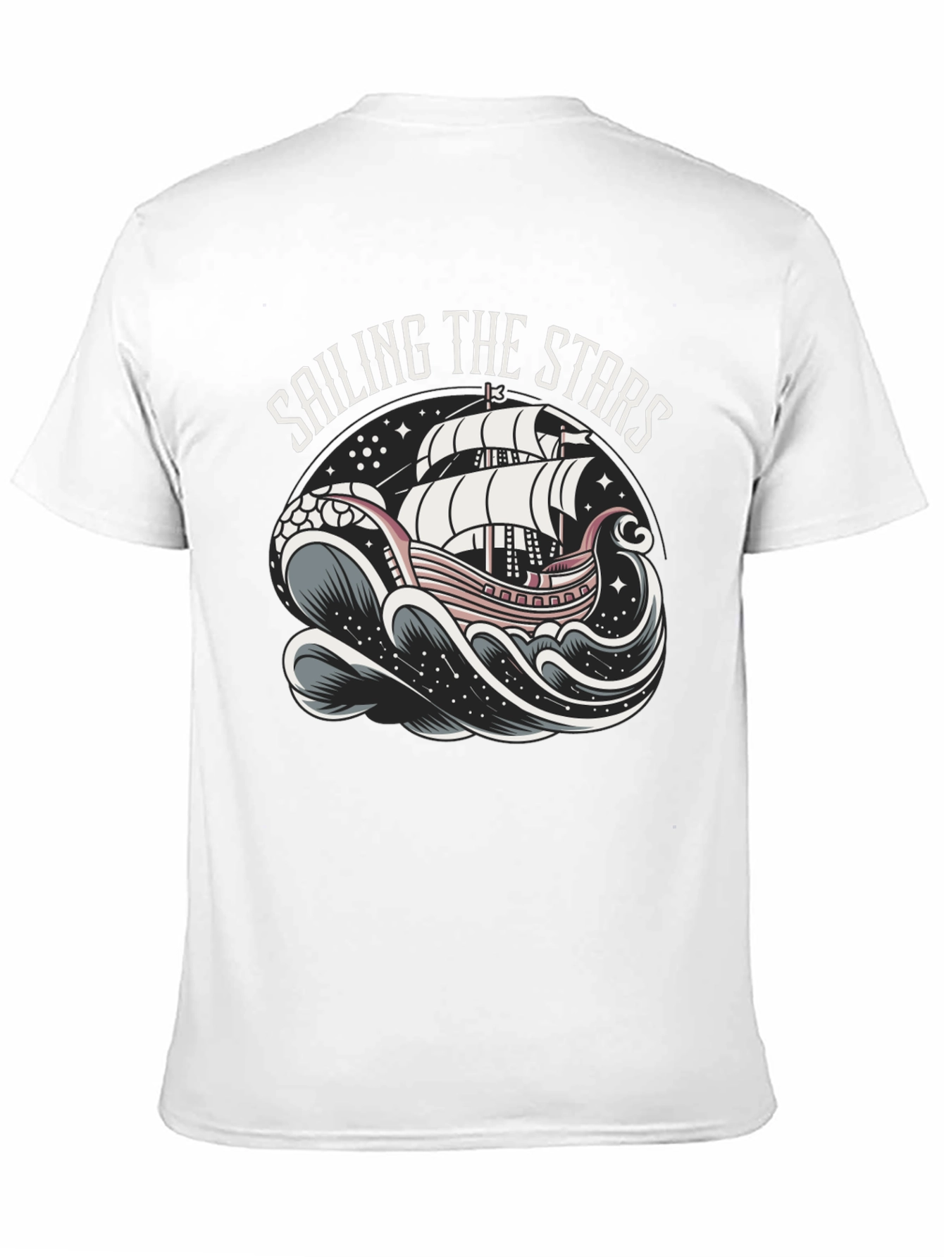 Sailing the Stars Graphic T-Shirt