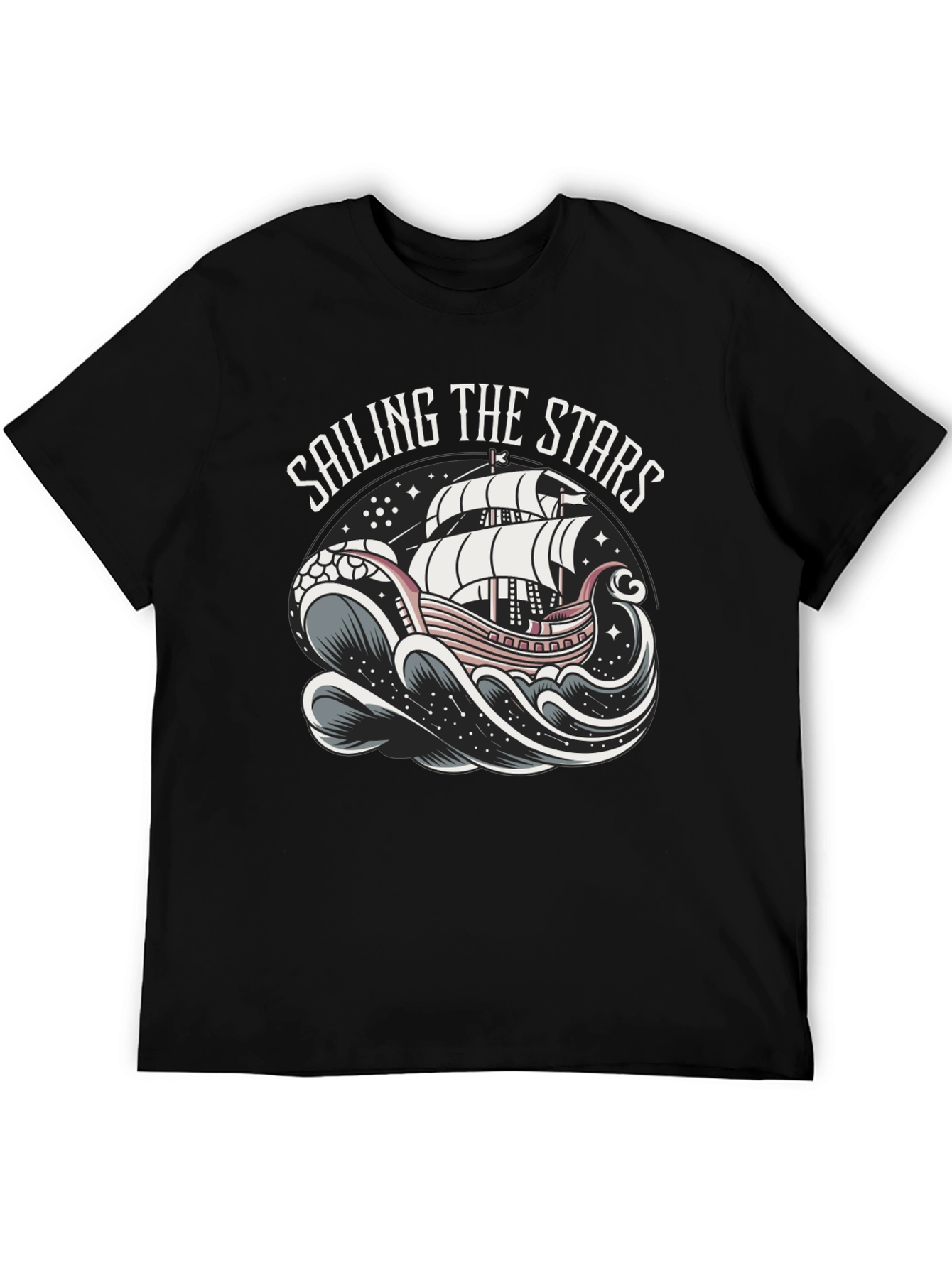 Sailing the Stars Graphic T-Shirt