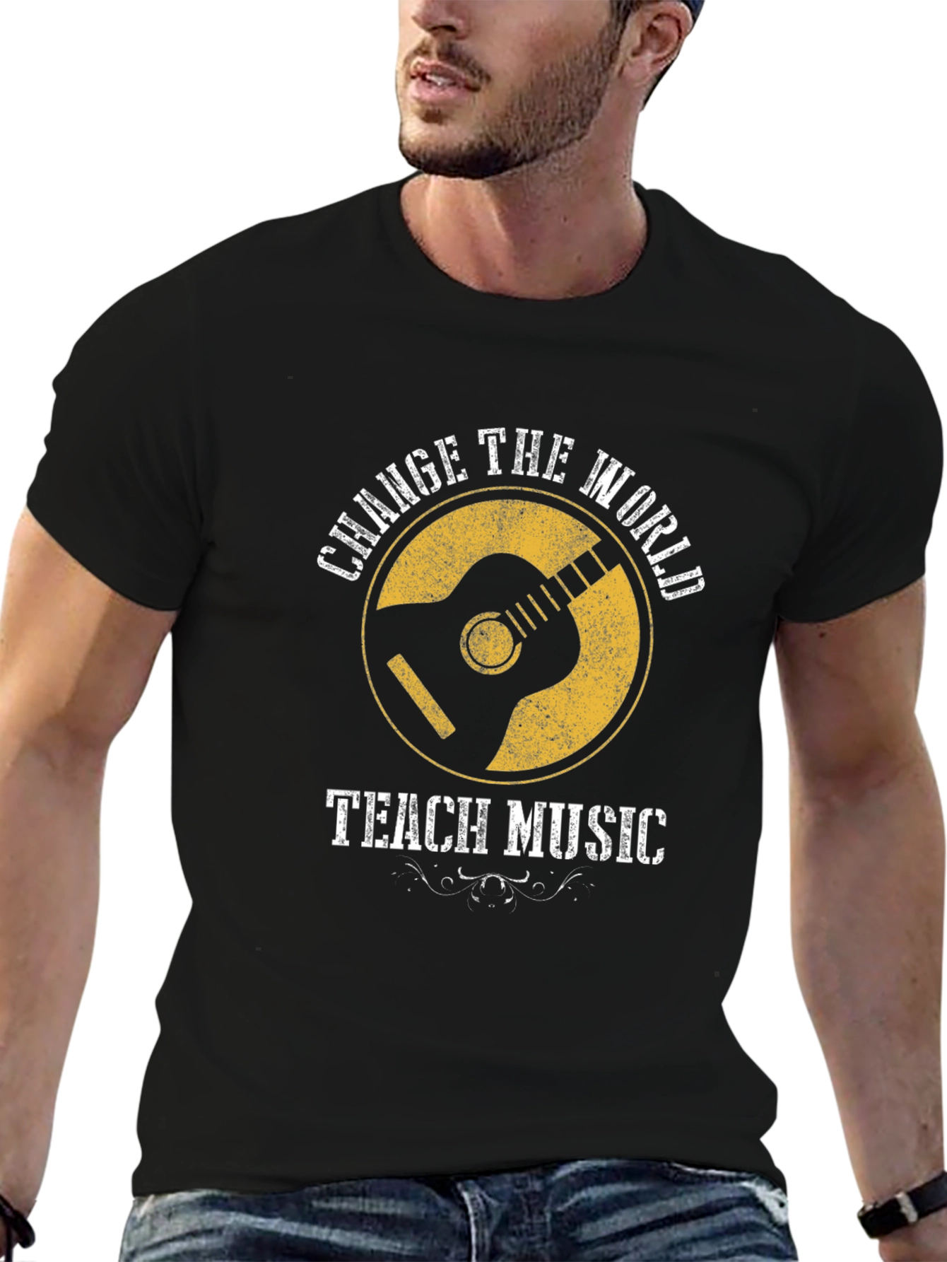 Change The World Teach Music T-Shirt
