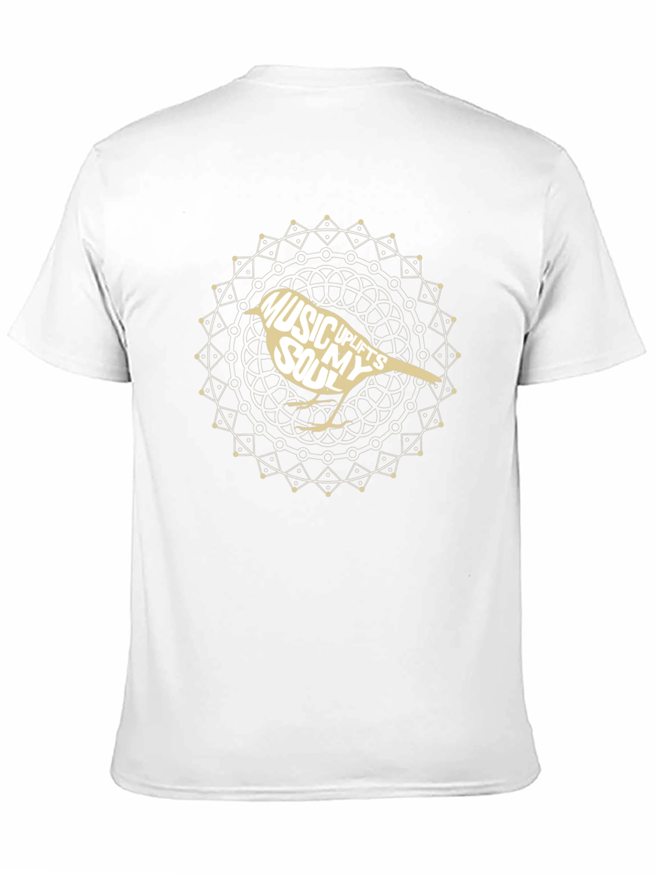 Music Uplifts My Soul Bird Graphic T-Shirt