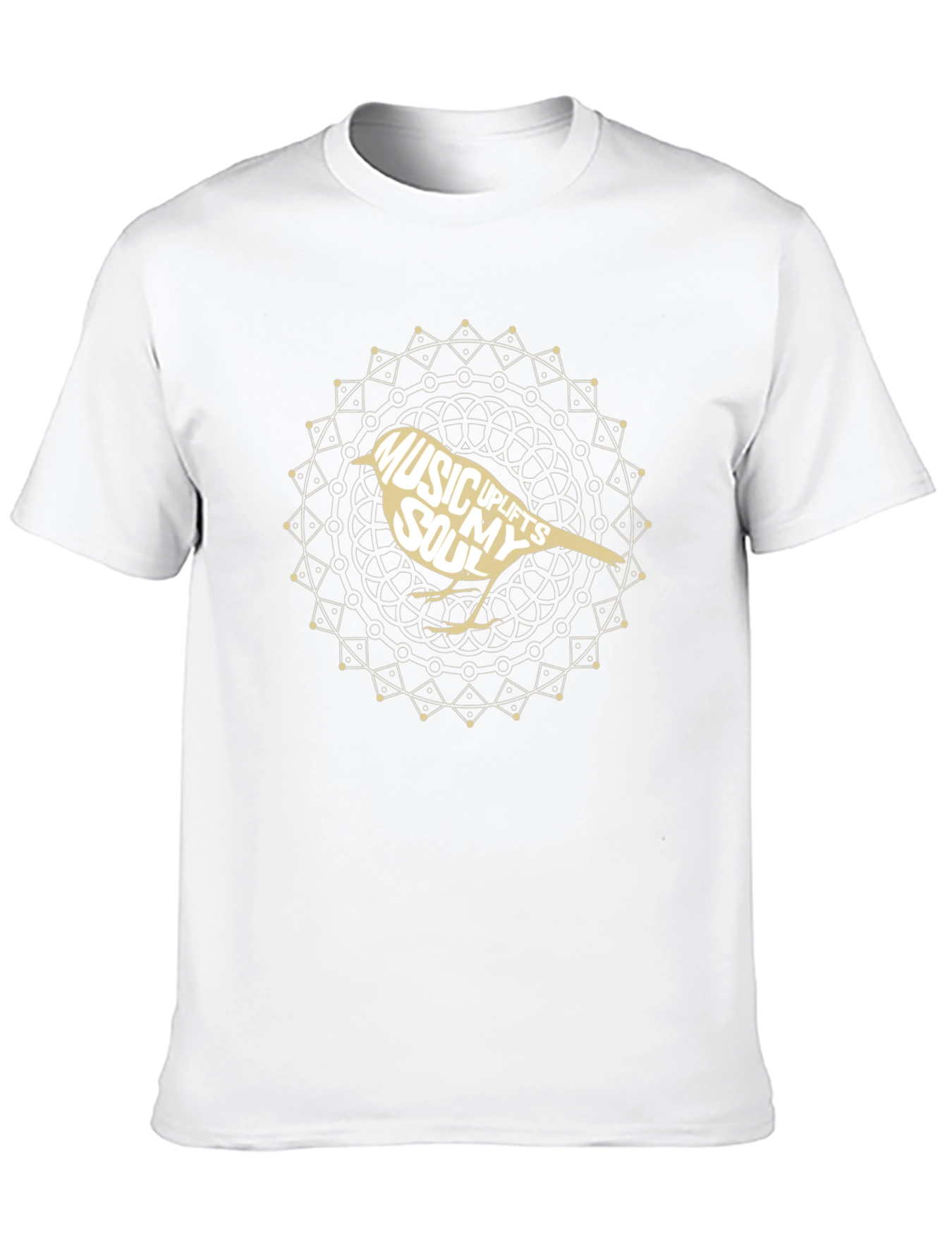 Music Uplifts My Soul Bird Graphic T-Shirt