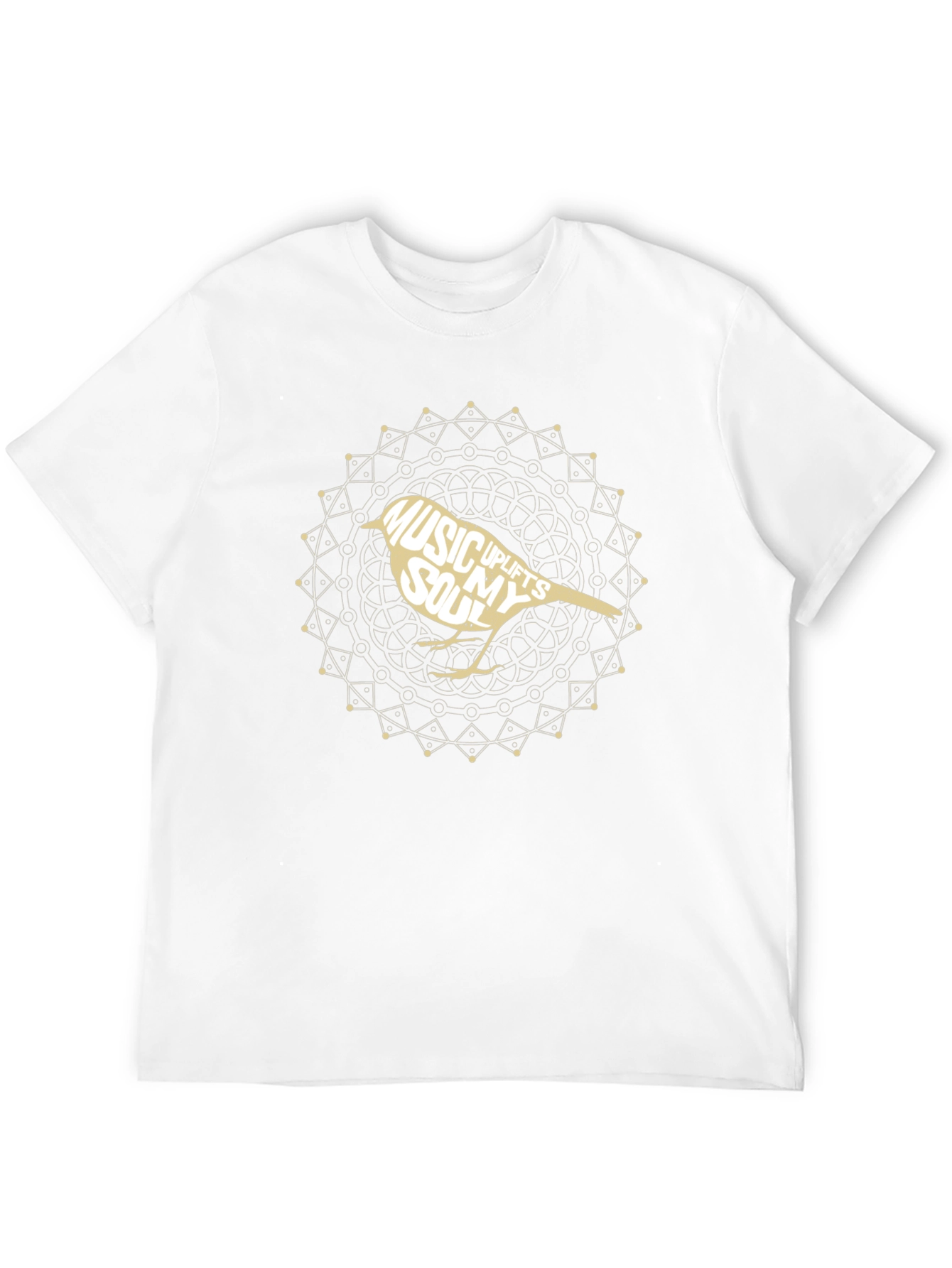 Music Uplifts My Soul Bird Graphic T-Shirt