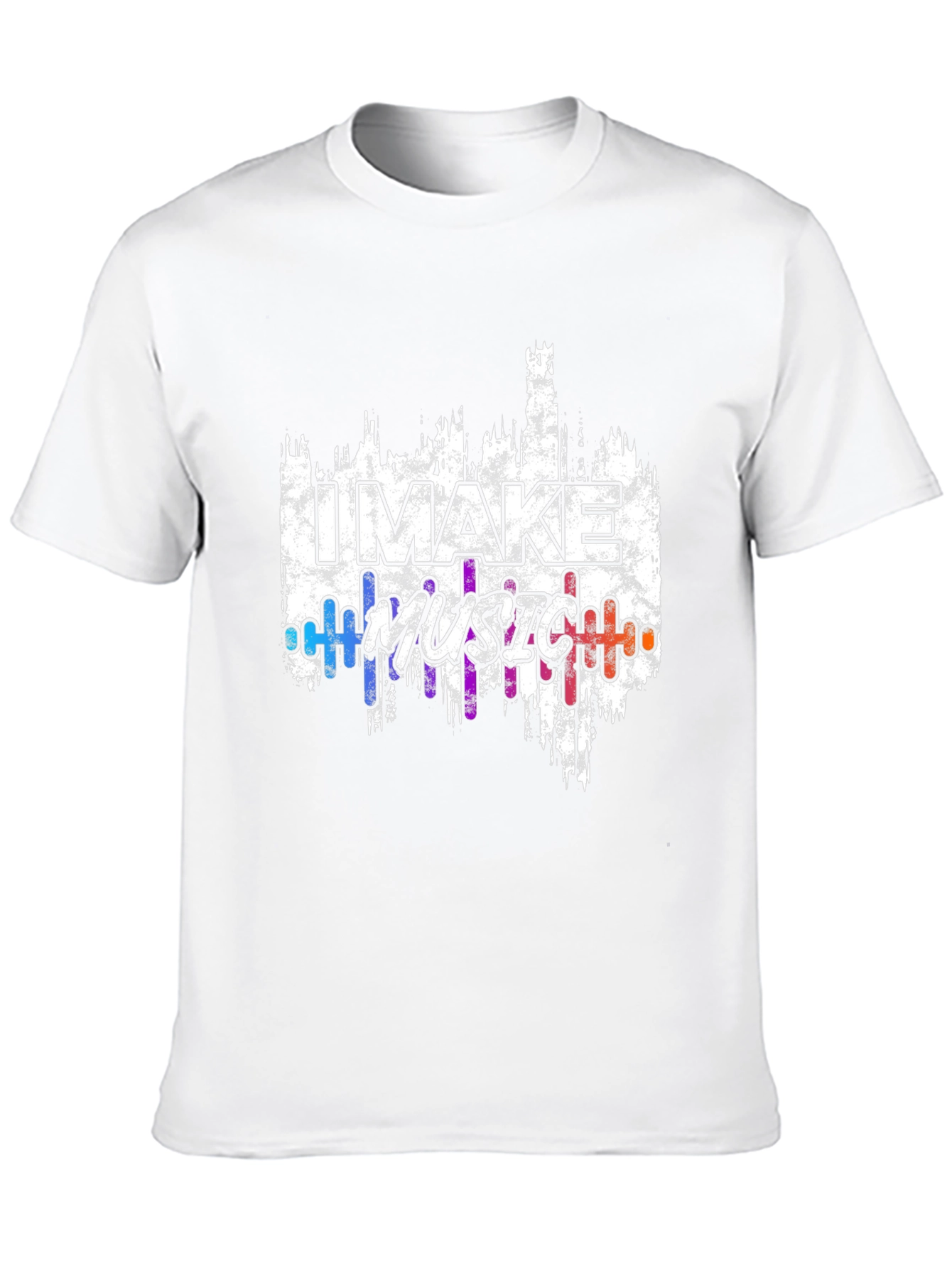 I Make Music Graphic T-Shirt - Black